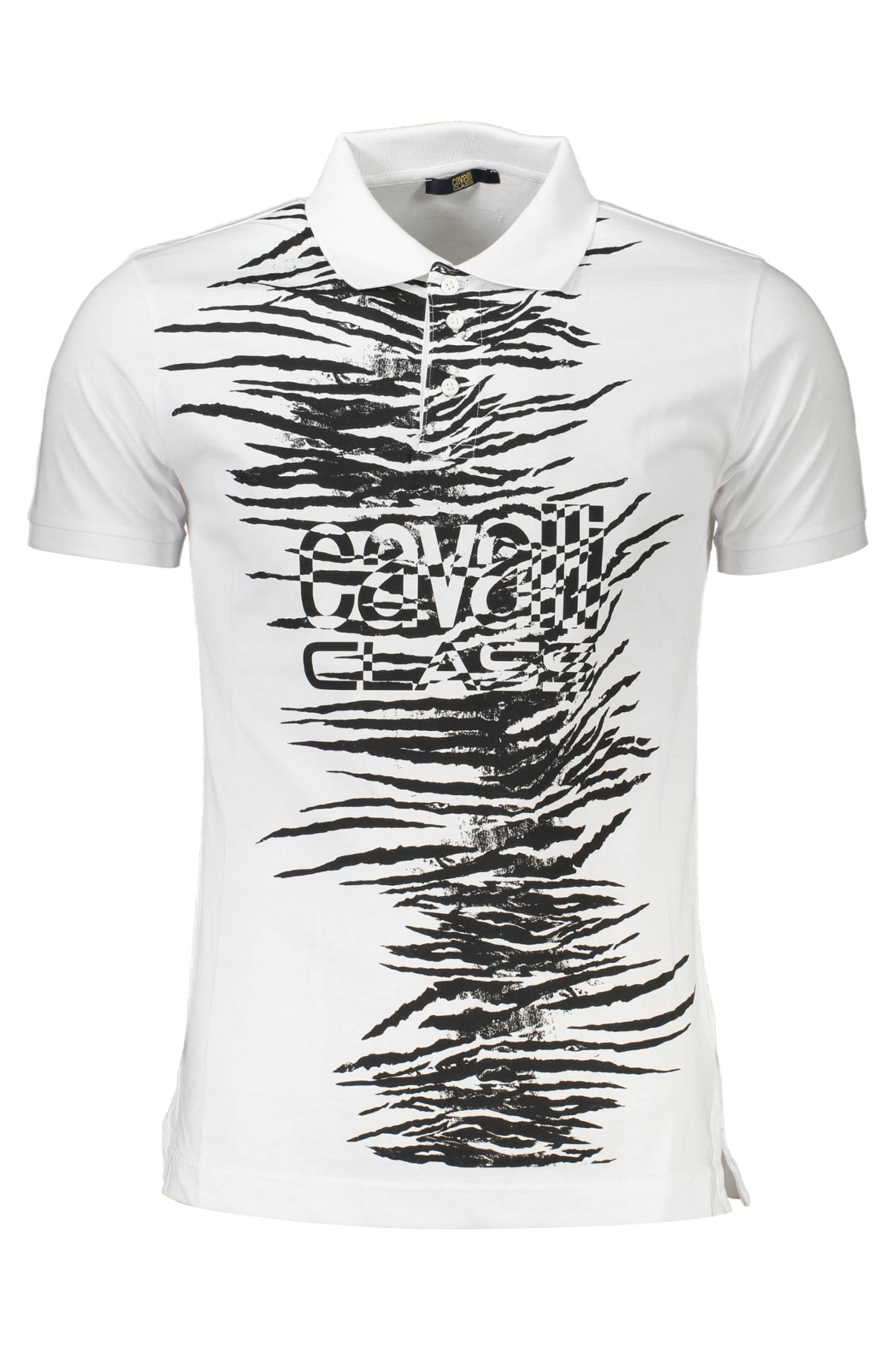 CAVALLI CLASS POLO SHORT SLEEVES MEN WHITE CAVALLI CLASS POLO SHORT SLEEVES MEN WHITE