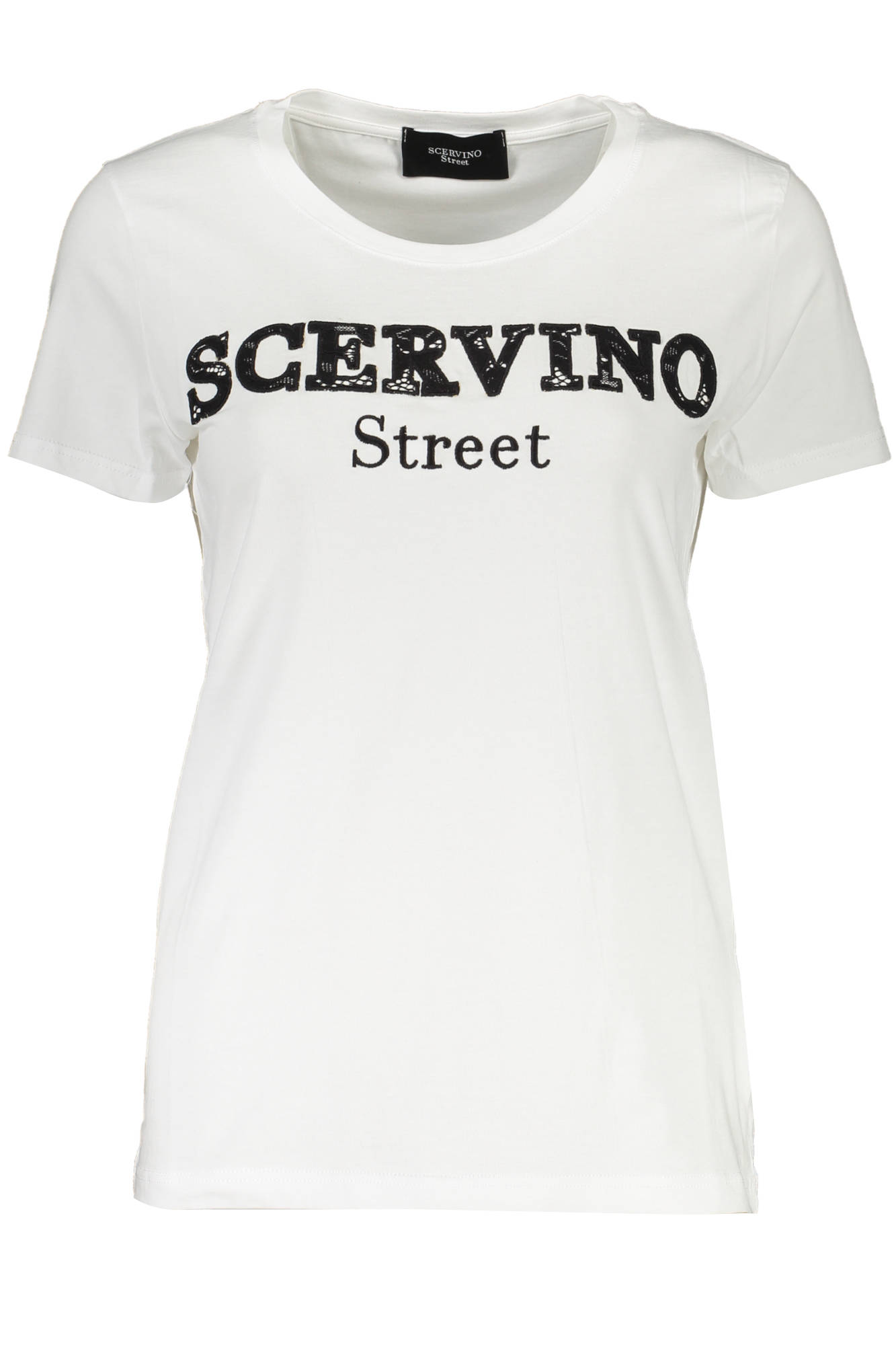 SCERVINO STREET SHORT SLEEVE T-SHIRT WOMEN WHITE SCERVINO STREET SHORT SLEEVE T-SHIRT WOMEN WHITE