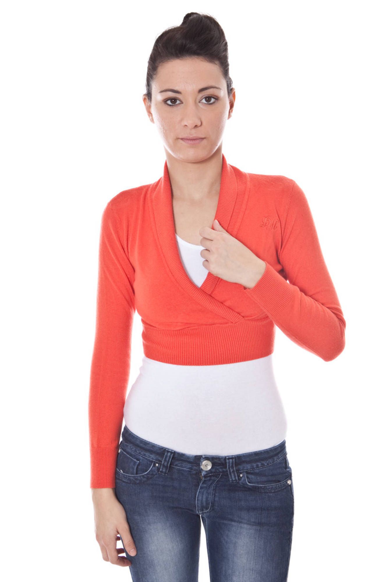 DATCH SHRUG LONG SLEEVE WOMAN RED DATCH SHRUG LONG SLEEVE WOMAN RED