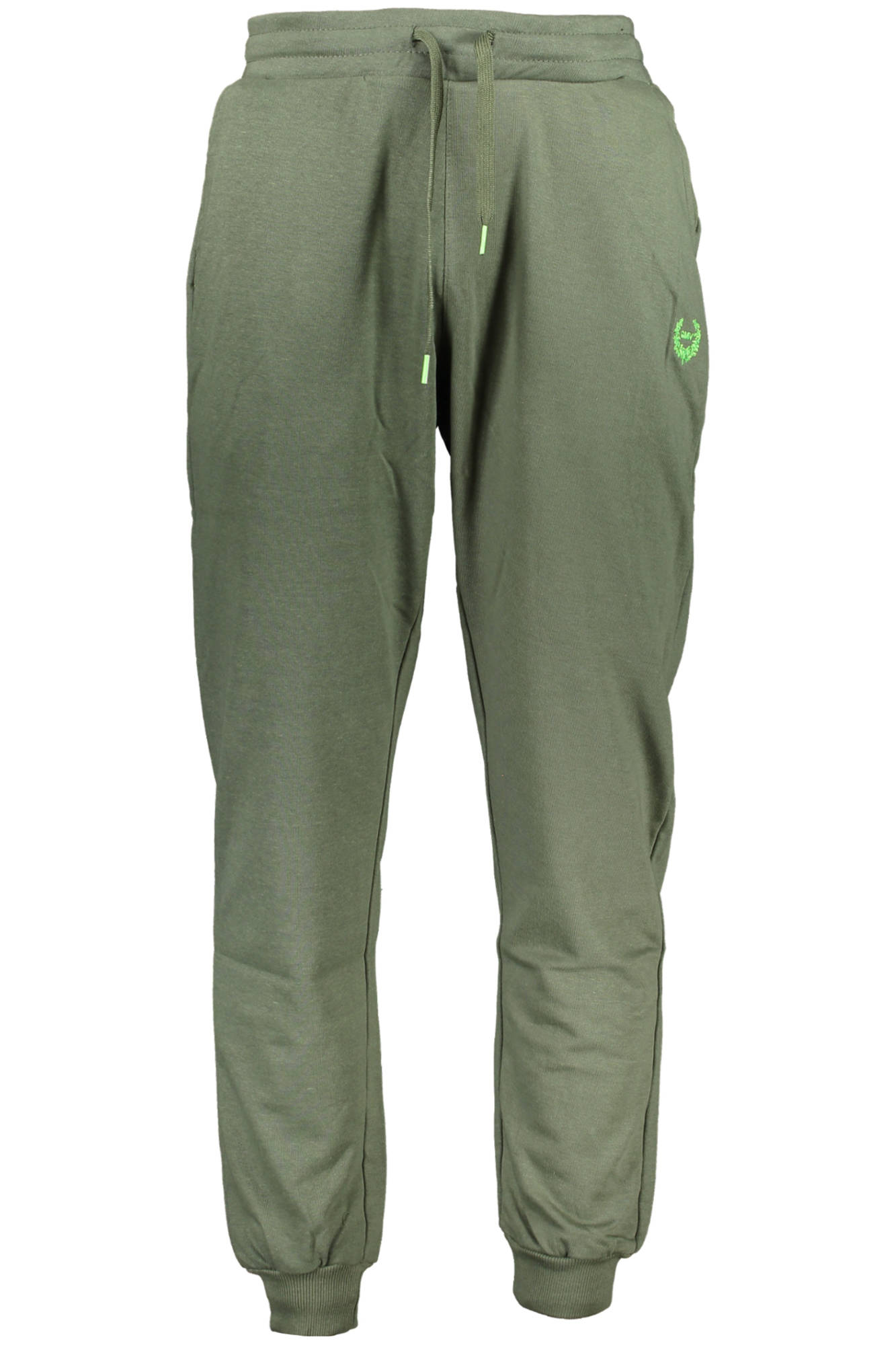 GIAN MARCO VENTURI MEN GREEN TROUSERS GIAN MARCO VENTURI MEN GREEN TROUSERS