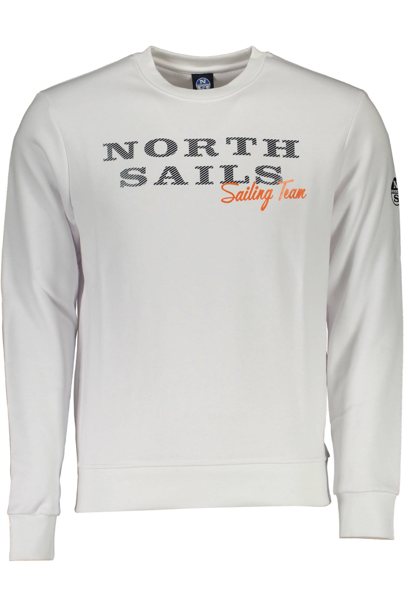 NORTH SAILS MEN ZIP-UP SWEATSHIRT WHITE NORTH SAILS MEN ZIP-UP SWEATSHIRT WHITE