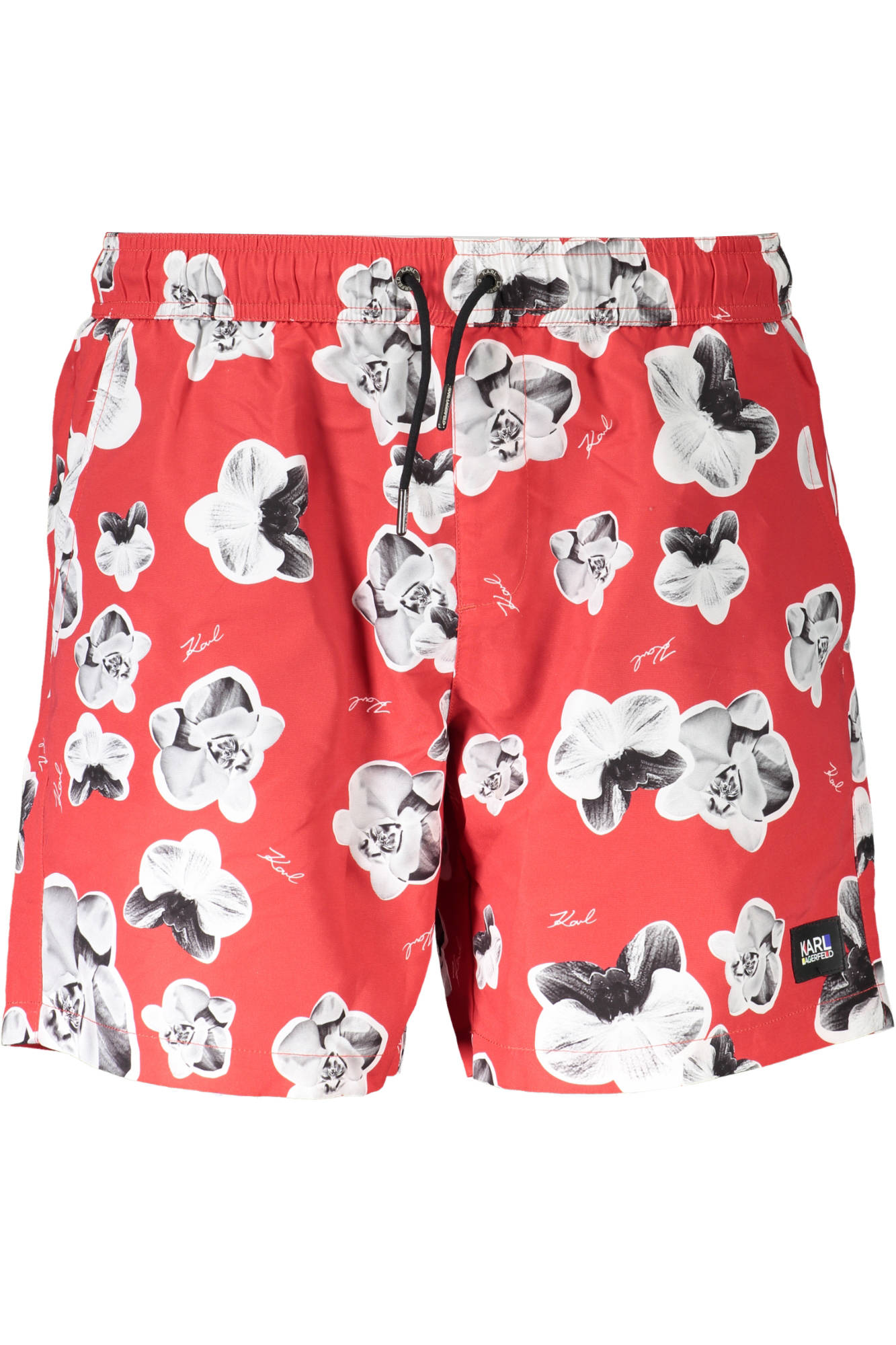 KARL LAGERFELD BEACHWEAR SWIMSUIT MEN BOTTOM RED KARL LAGERFELD BEACHWEAR SWIMSUIT MEN BOTTOM RED