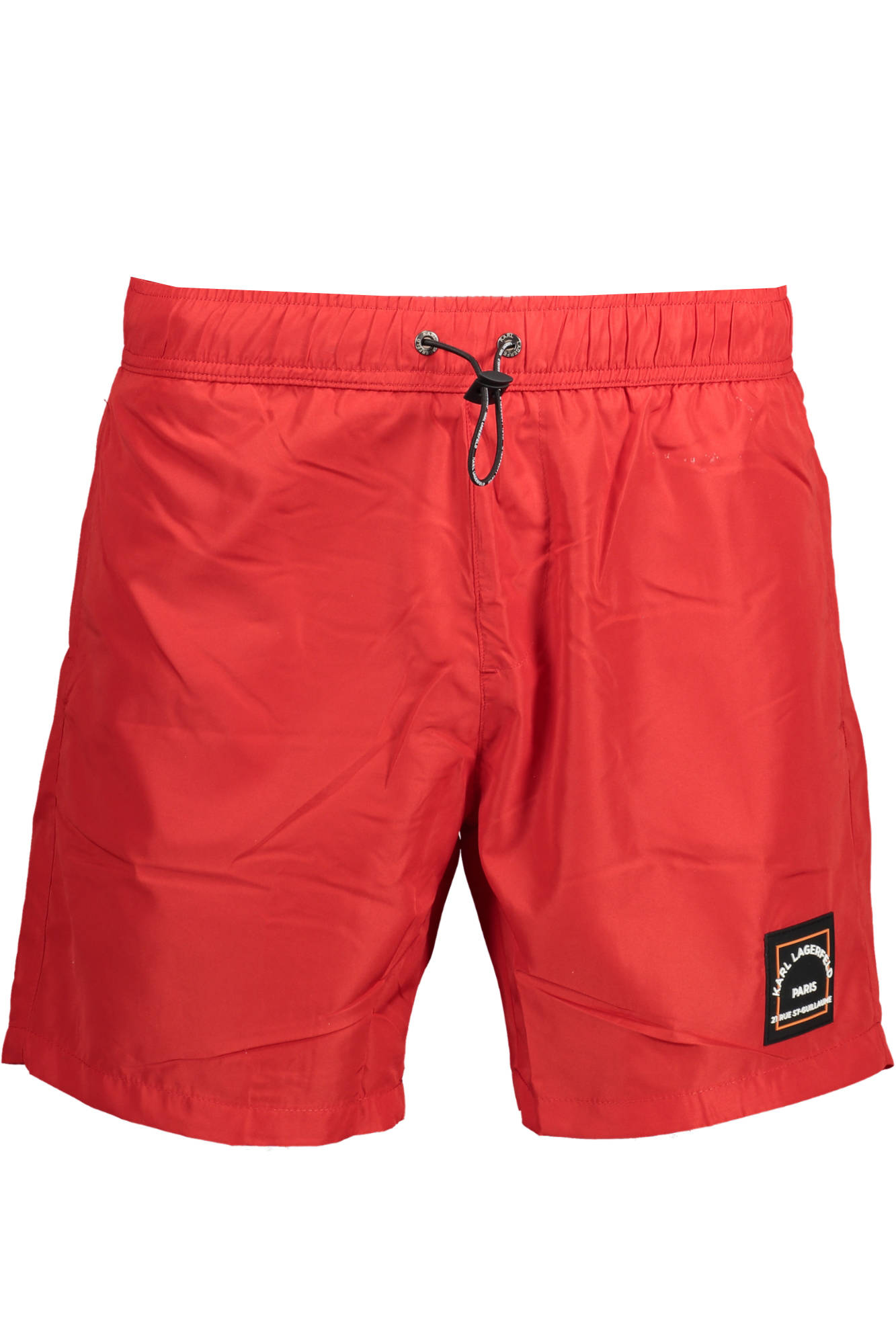 KARL LAGERFELD BEACHWEAR SWIMSUIT MEN BOTTOM RED
