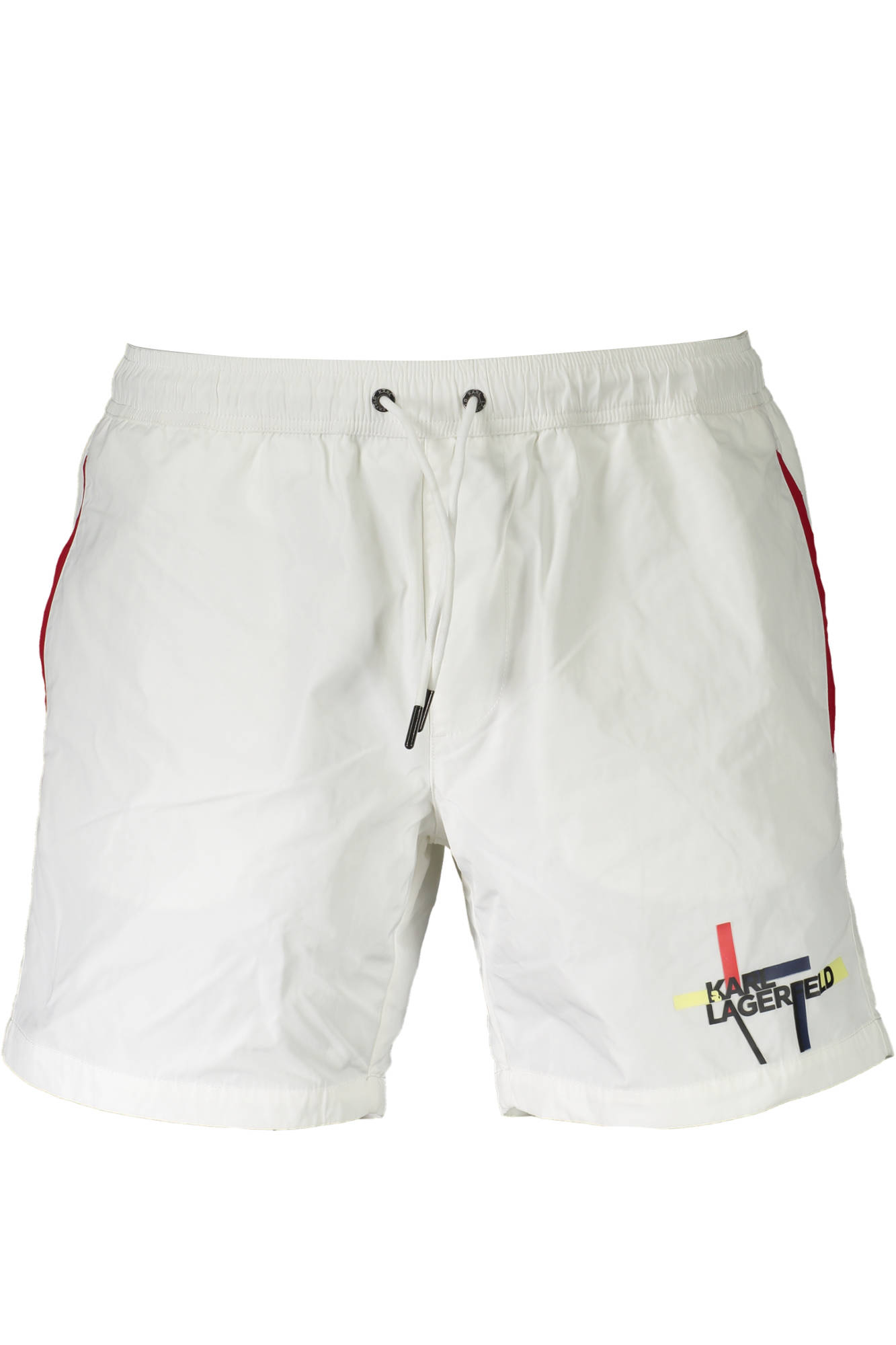 KARL LAGERFELD BEACHWEAR SWIMSUIT BOTTOM MEN WHITE KARL LAGERFELD BEACHWEAR SWIMSUIT BOTTOM MEN WHITE