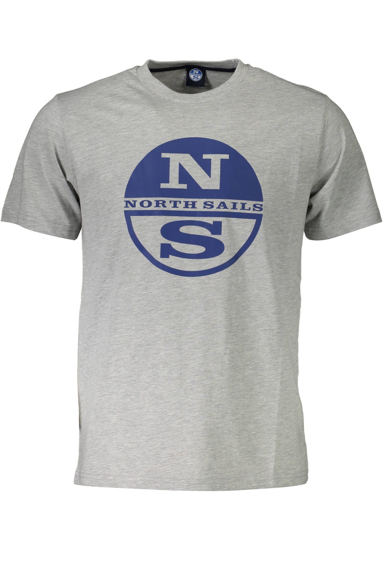NORTH SAILS SHORT SLEEVE T-SHIRT MEN GREY NORTH SAILS SHORT SLEEVE T-SHIRT MEN GREY