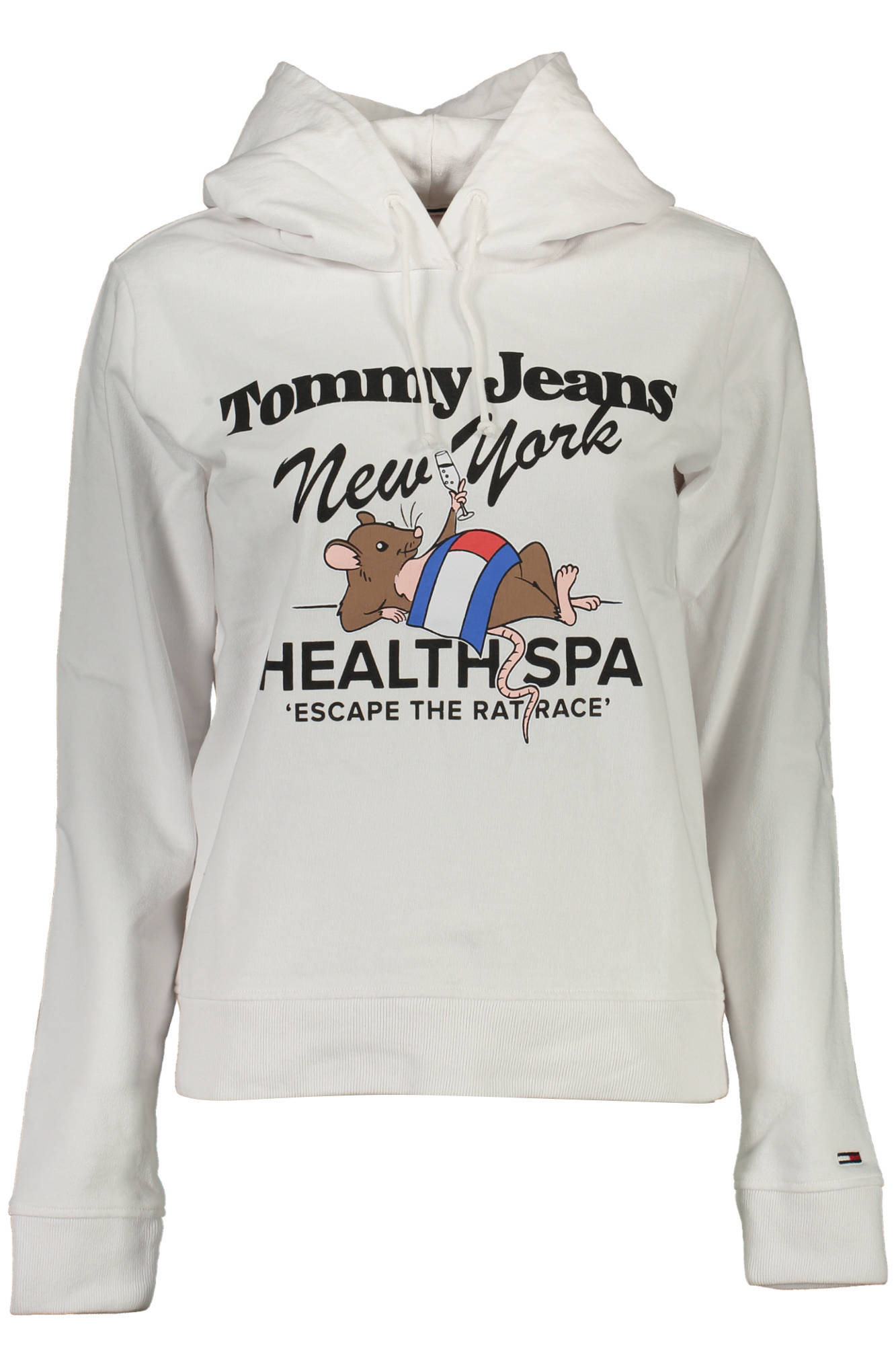 TOMMY HILFIGER SWEATSHIRT WITHOUT ZIP WOMEN WHITE TOMMY HILFIGER SWEATSHIRT WITHOUT ZIP WOMEN WHITE