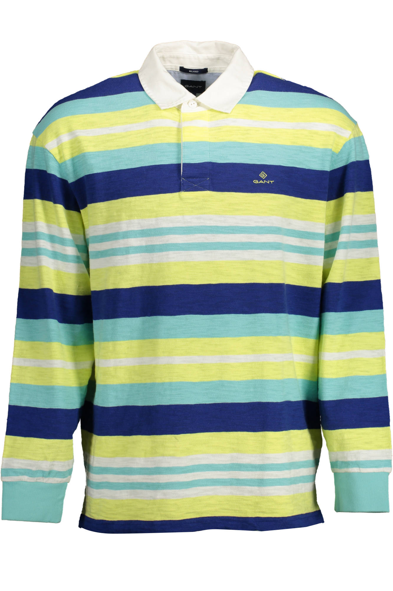 GANT LONG SLEEVE POLO MEN YELLOW GANT LONG SLEEVE POLO MEN YELLOW