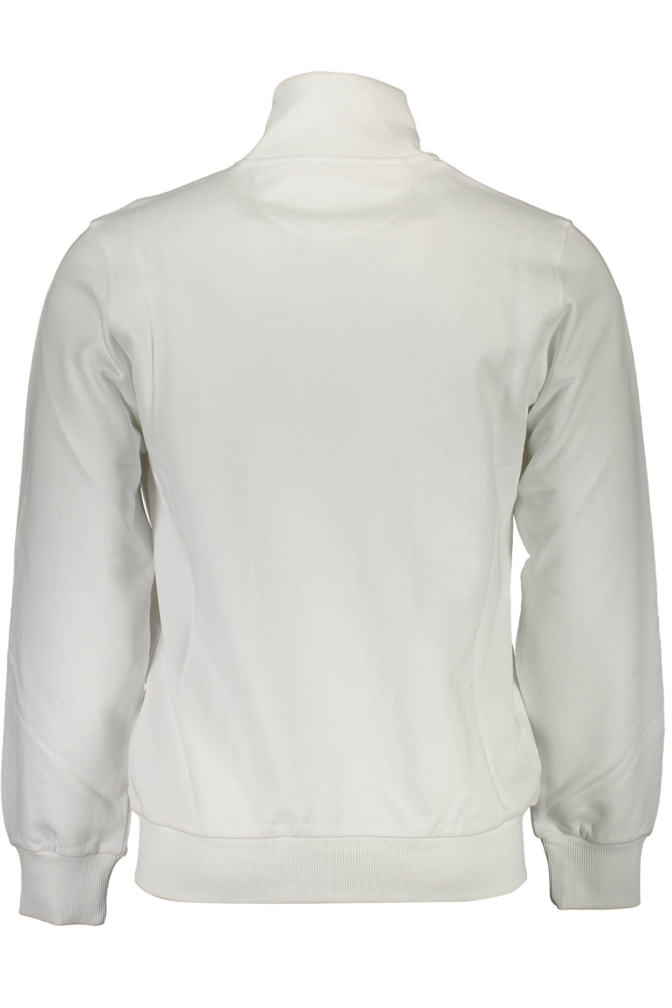 LA MARTINA MEN WHITE ZIP-UP SWEATSHIRT