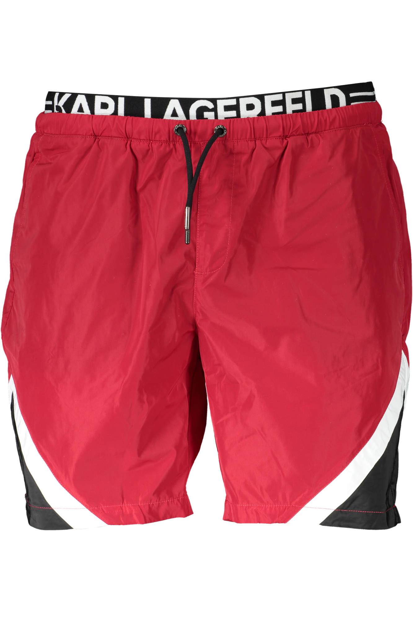 KARL LAGERFELD BEACHWEAR SWIMSUIT MEN BOTTOM RED