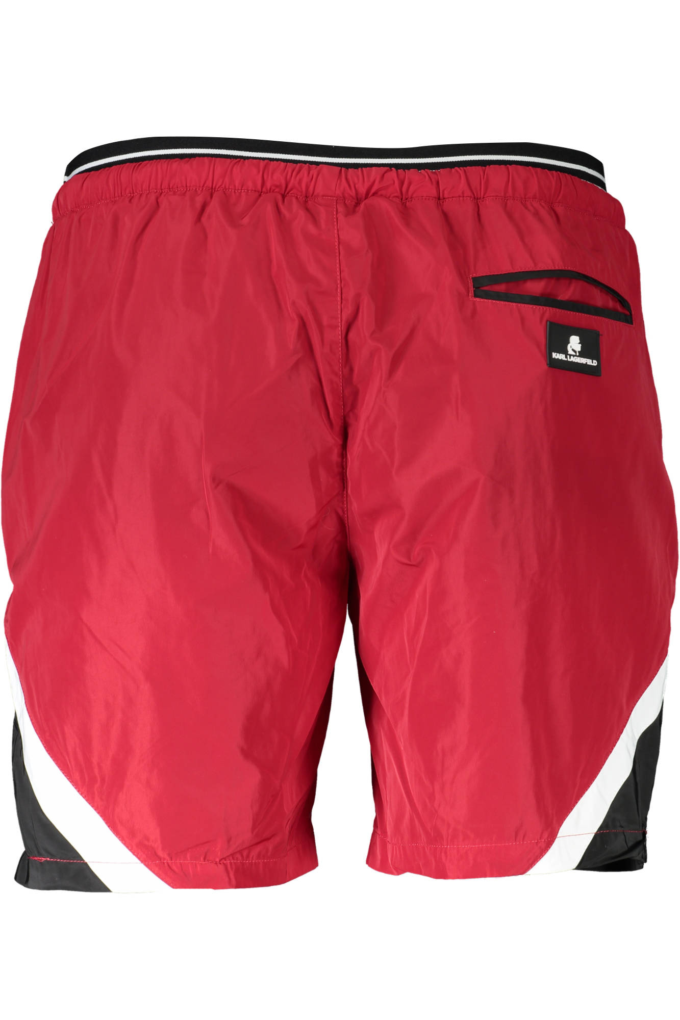 KARL LAGERFELD BEACHWEAR SWIMSUIT MEN BOTTOM RED