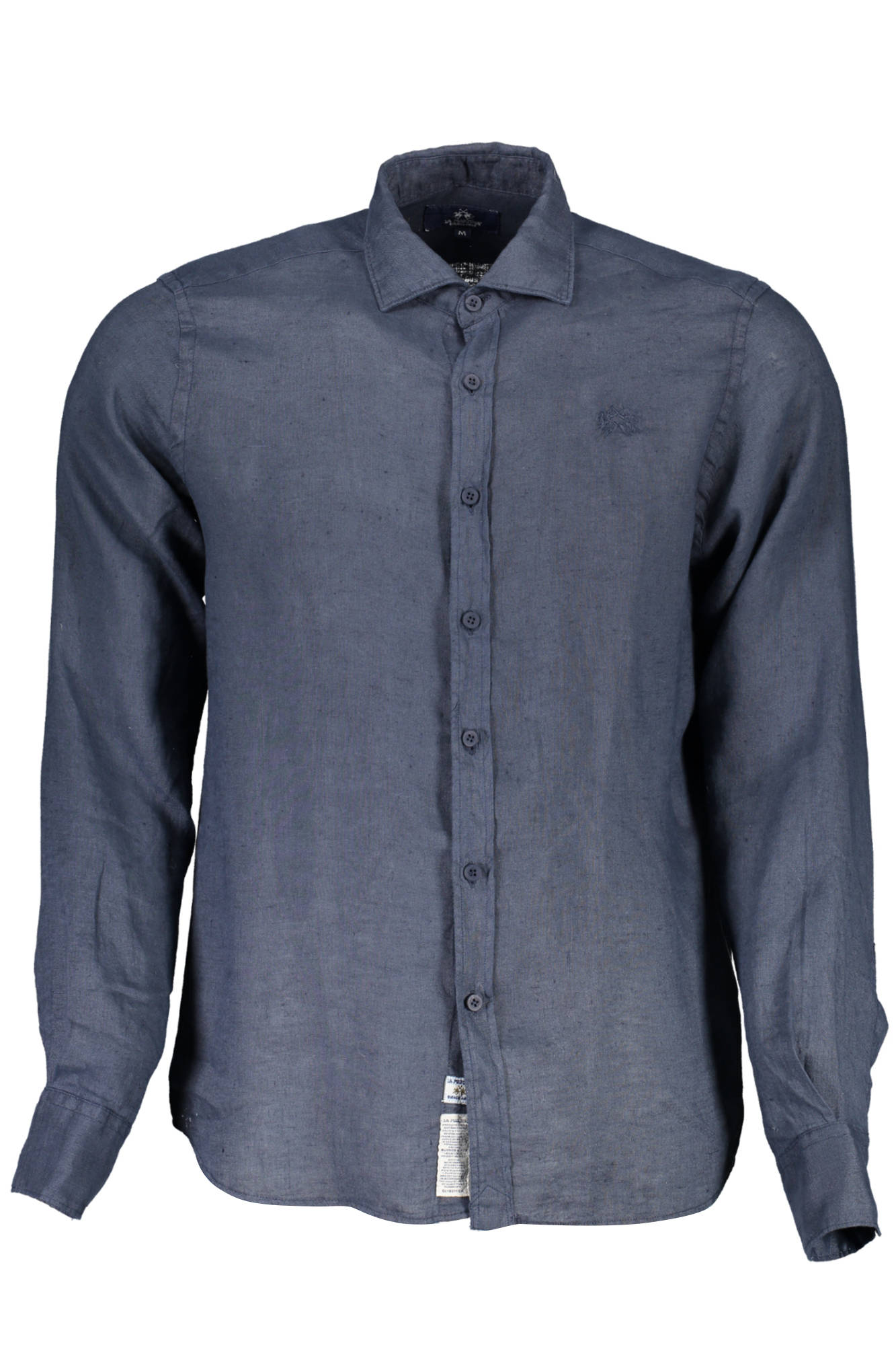 LA MARTINA LONG SLEEVE SHIRT MEN BLUE LA MARTINA LONG SLEEVE SHIRT MEN BLUE