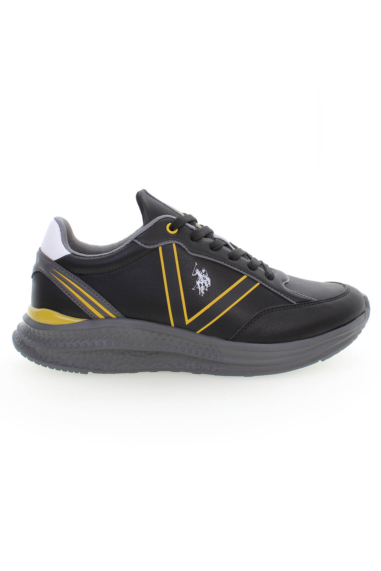 US POLO BEST PRICE MEN SPORTS FOOTWEAR BLACK