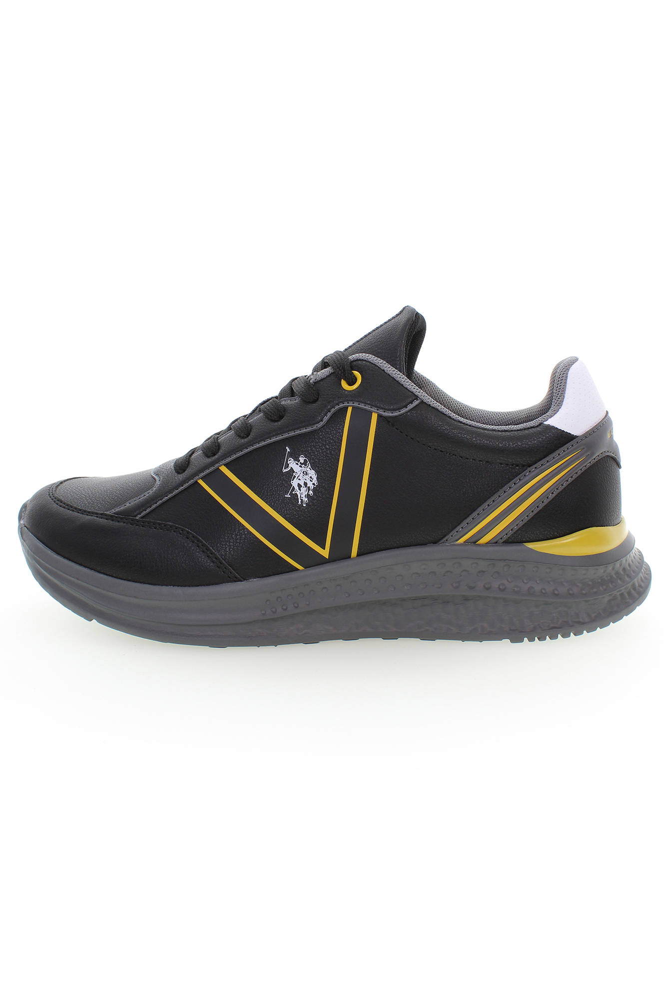 US POLO BEST PRICE MEN SPORTS FOOTWEAR BLACK