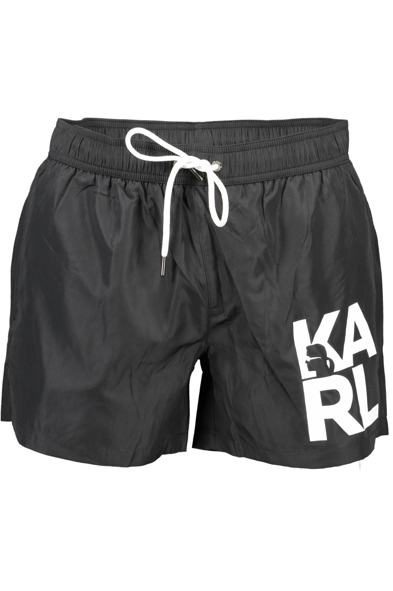 KARL LAGERFELD BEACHWEAR SWIMSUIT BLACK MEN BOTTOM KARL LAGERFELD BEACHWEAR SWIMSUIT BLACK MEN BOTTOM
