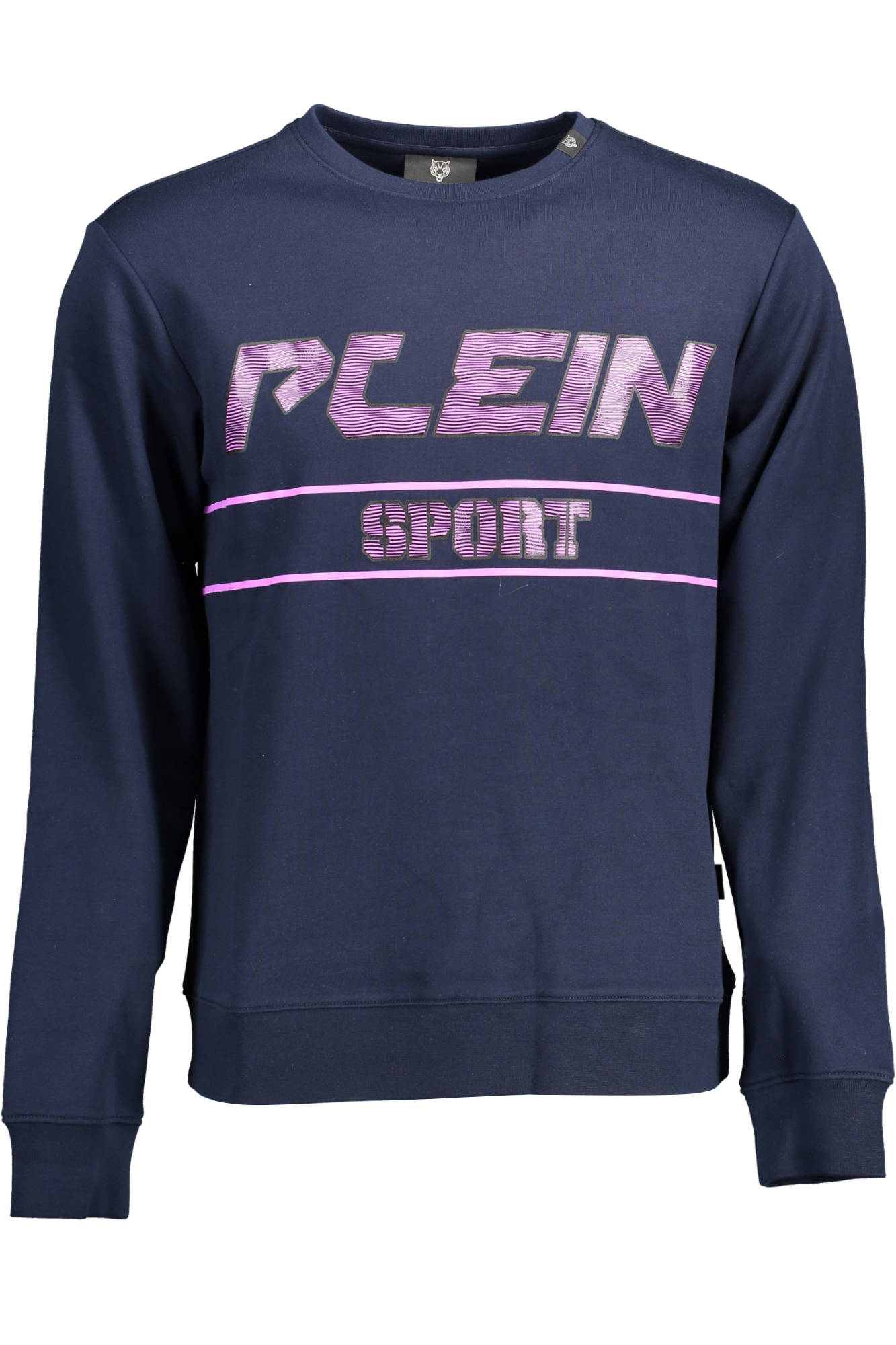 PLEIN SPORT SWEATSHIRT WITHOUT ZIP MEN BLUE PLEIN SPORT SWEATSHIRT WITHOUT ZIP MEN BLUE