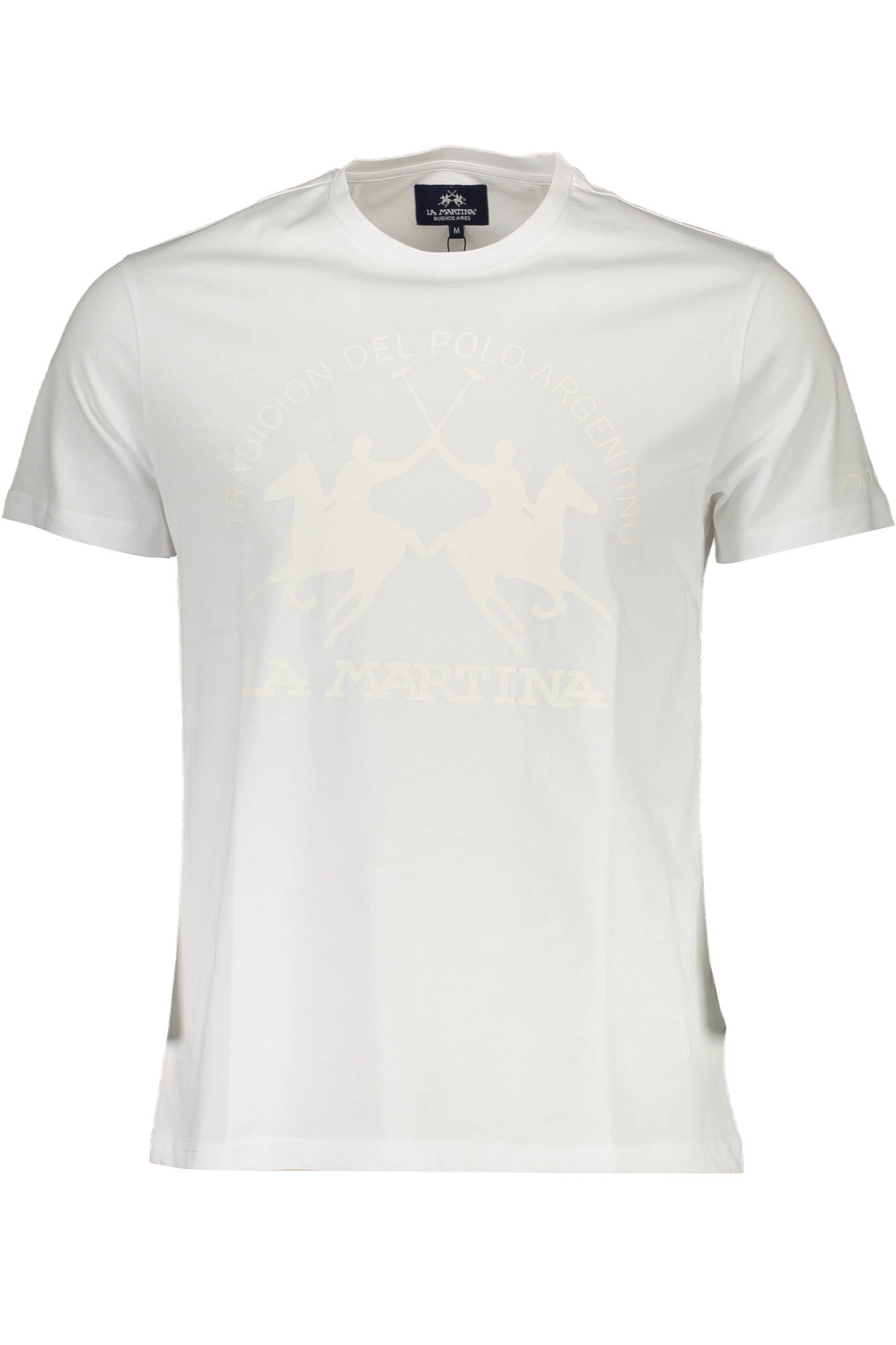 LA MARTINA MEN SHORT SLEEVE T-SHIRT WHITE LA MARTINA MEN SHORT SLEEVE T-SHIRT WHITE