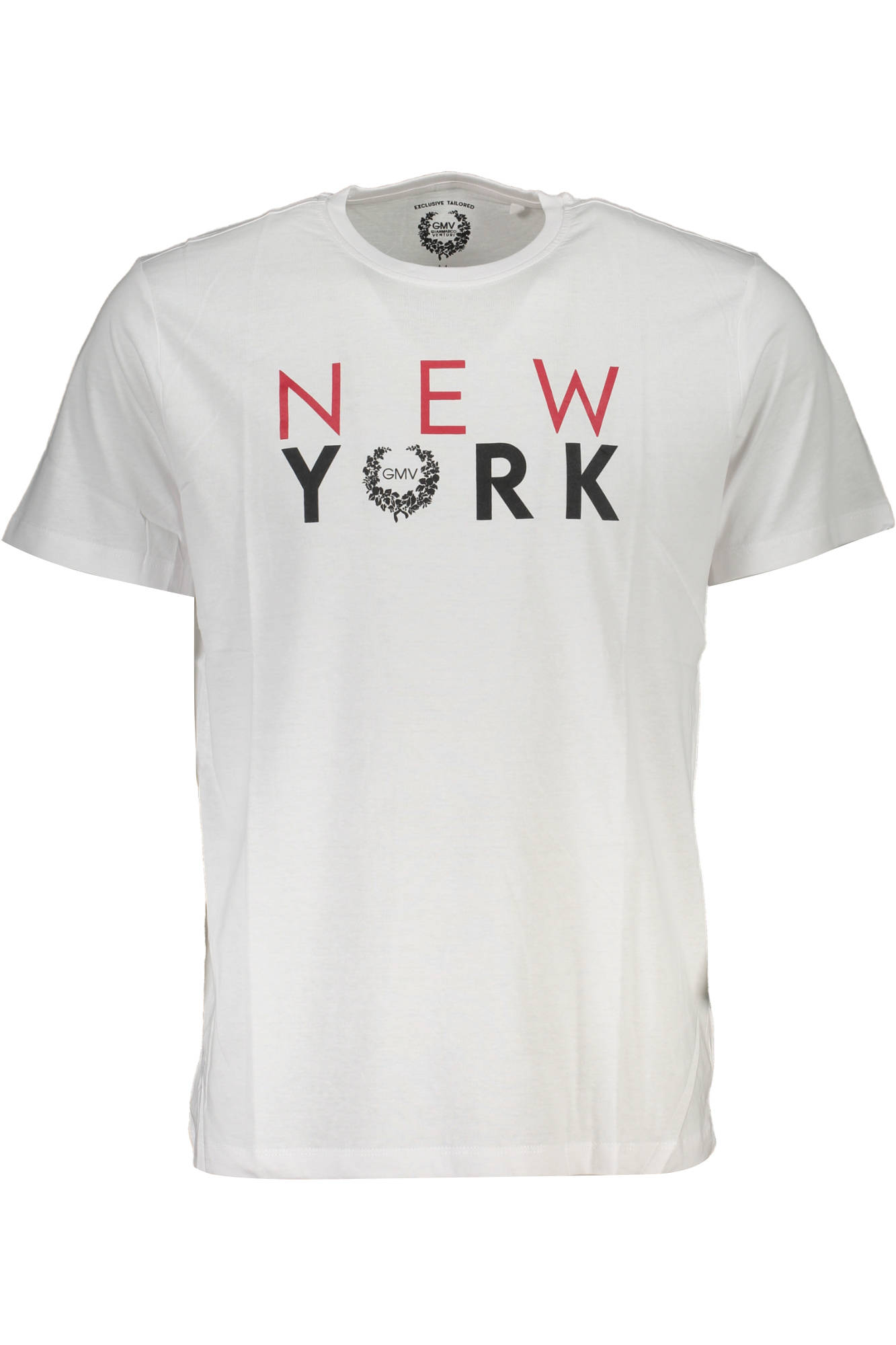 GIAN MARCO VENTURI MEN SHORT SLEEVE T-SHIRT WHITE GIAN MARCO VENTURI MEN SHORT SLEEVE T-SHIRT WHITE