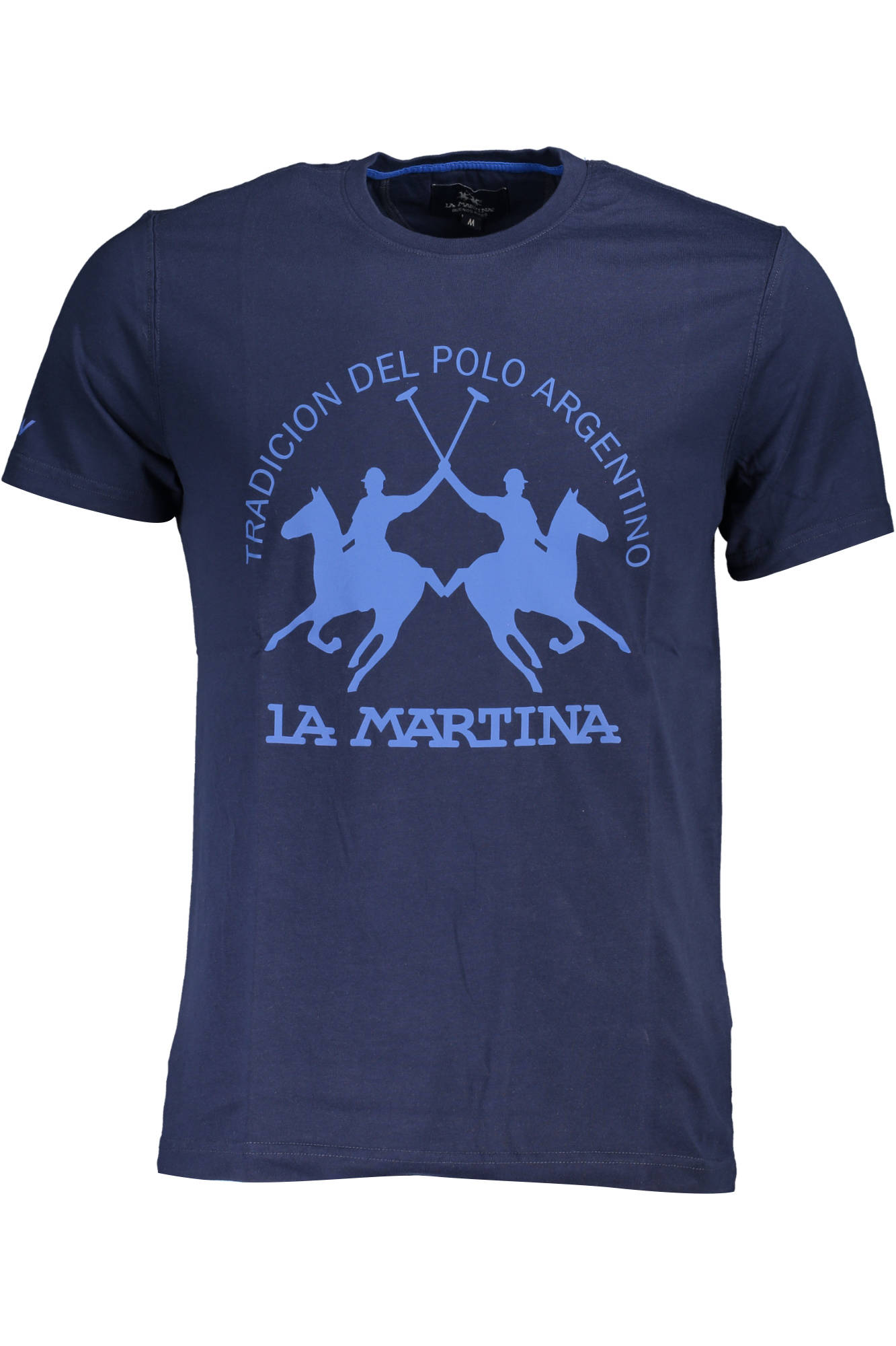 LA MARTINA MEN SHORT SLEEVE T-SHIRT BLUE LA MARTINA MEN SHORT SLEEVE T-SHIRT BLUE