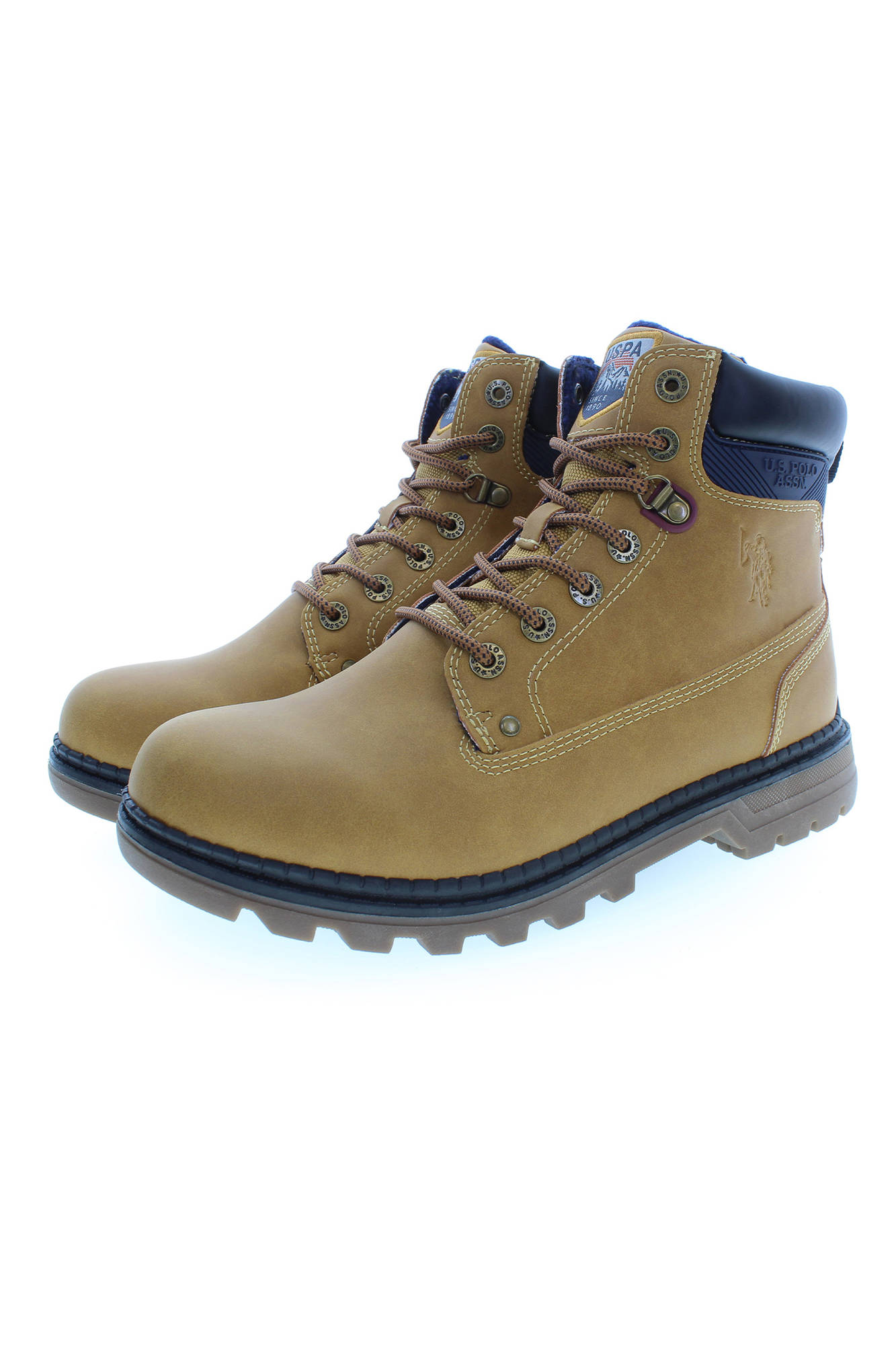 US POLO BEST PRICE FOOTWEAR BOOT MEN BEIGE