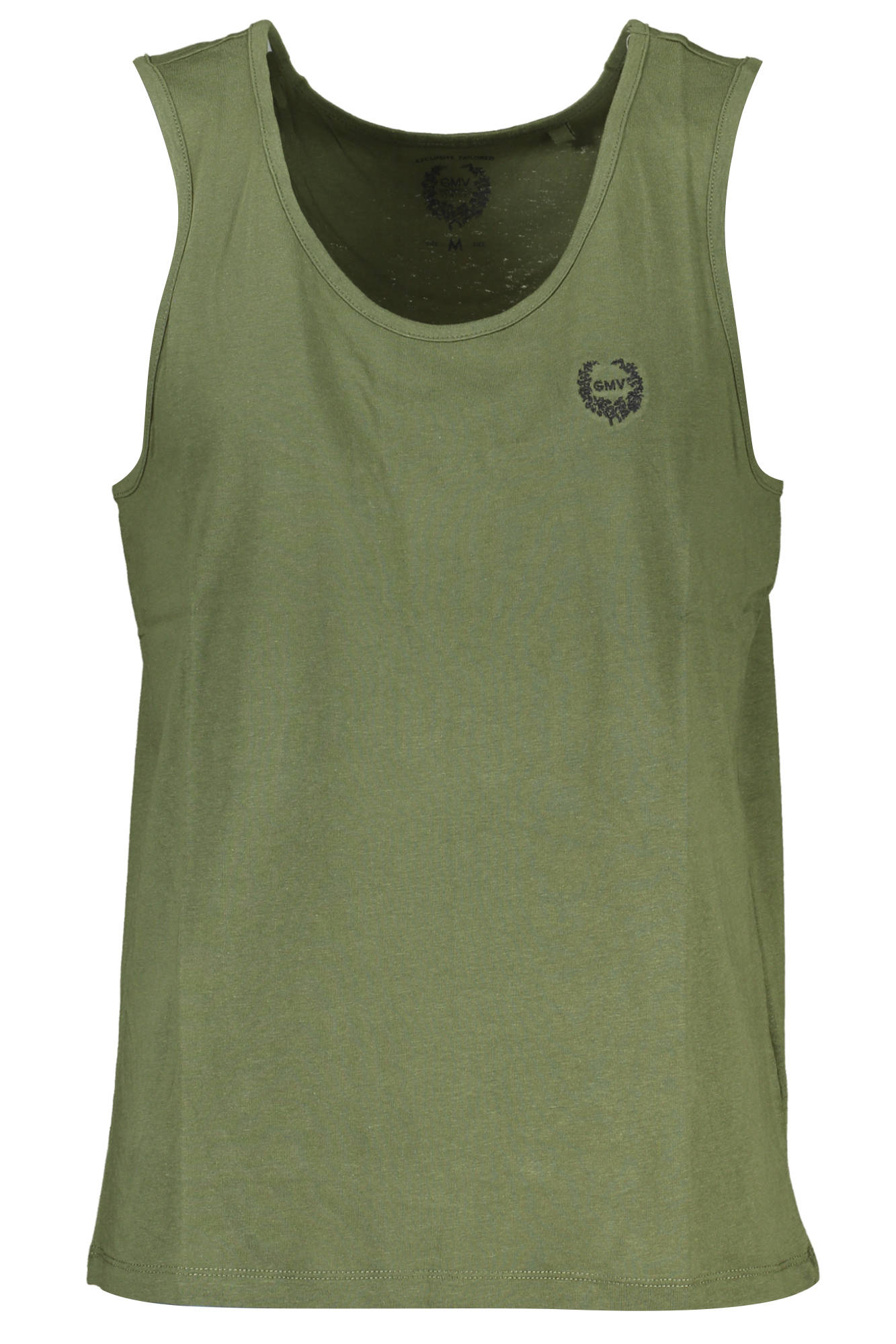 GIAN MARCO VENTURI MEN TANK TOP GREEN GIAN MARCO VENTURI MEN TANK TOP GREEN