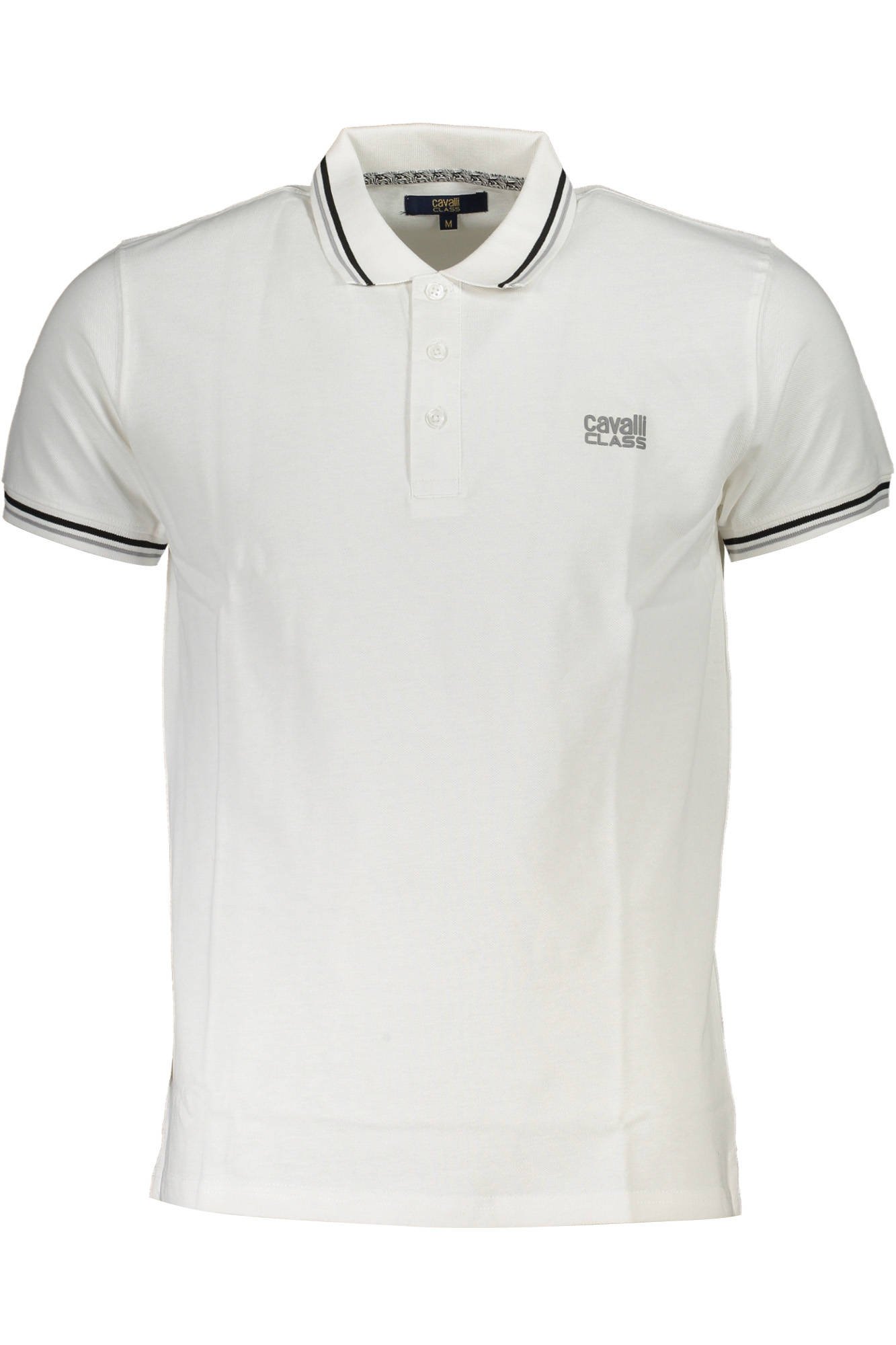 CAVALLI CLASS POLO SHORT SLEEVES MEN WHITE CAVALLI CLASS POLO SHORT SLEEVES MEN WHITE