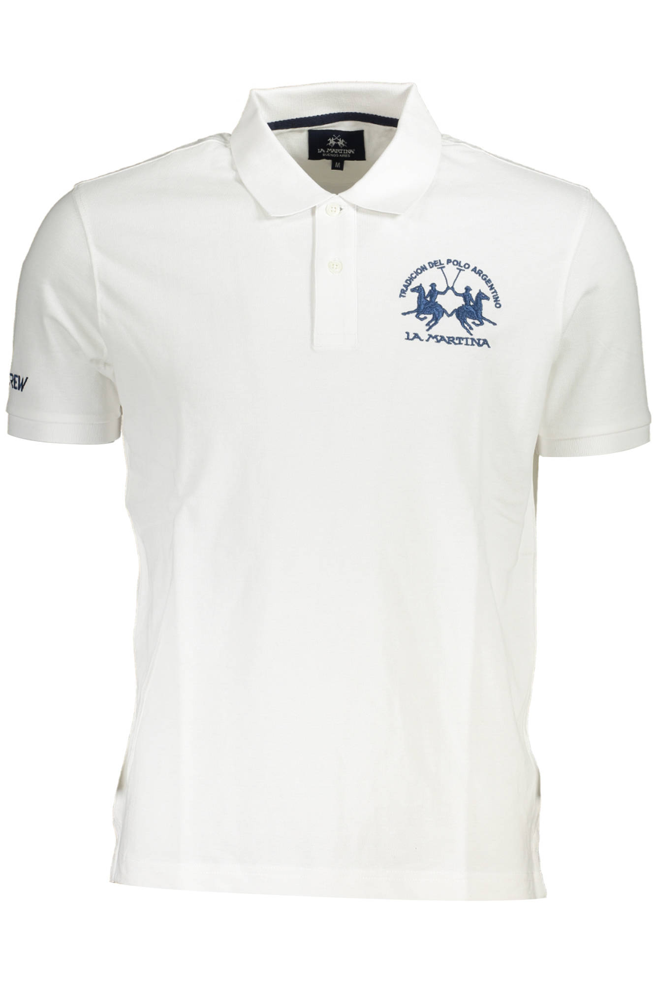 LA MARTINA MEN SHORT SLEEVE POLO WHITE