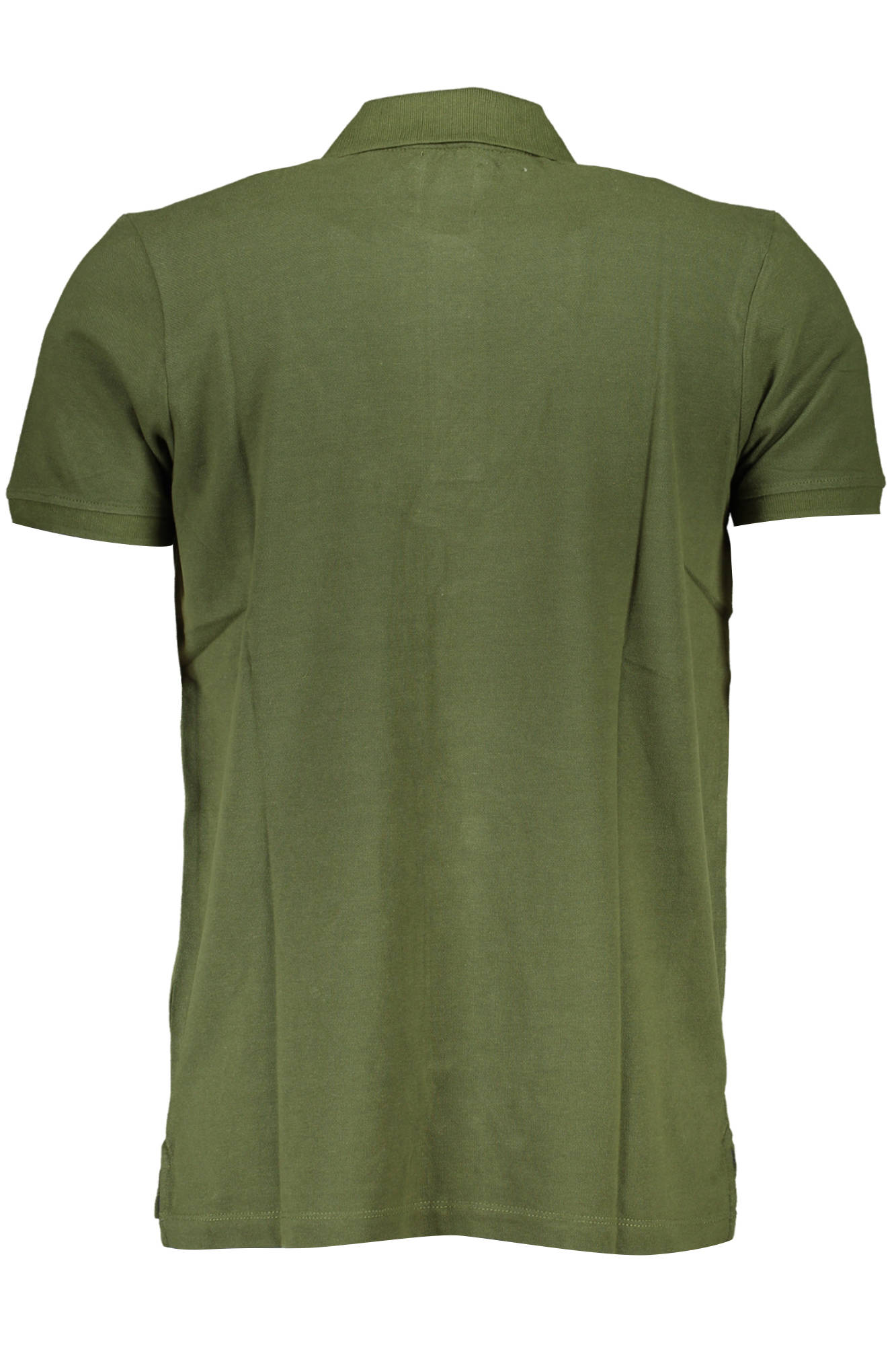 GIAN MARCO VENTURI MEN SHORT SLEEVE POLO GREEN