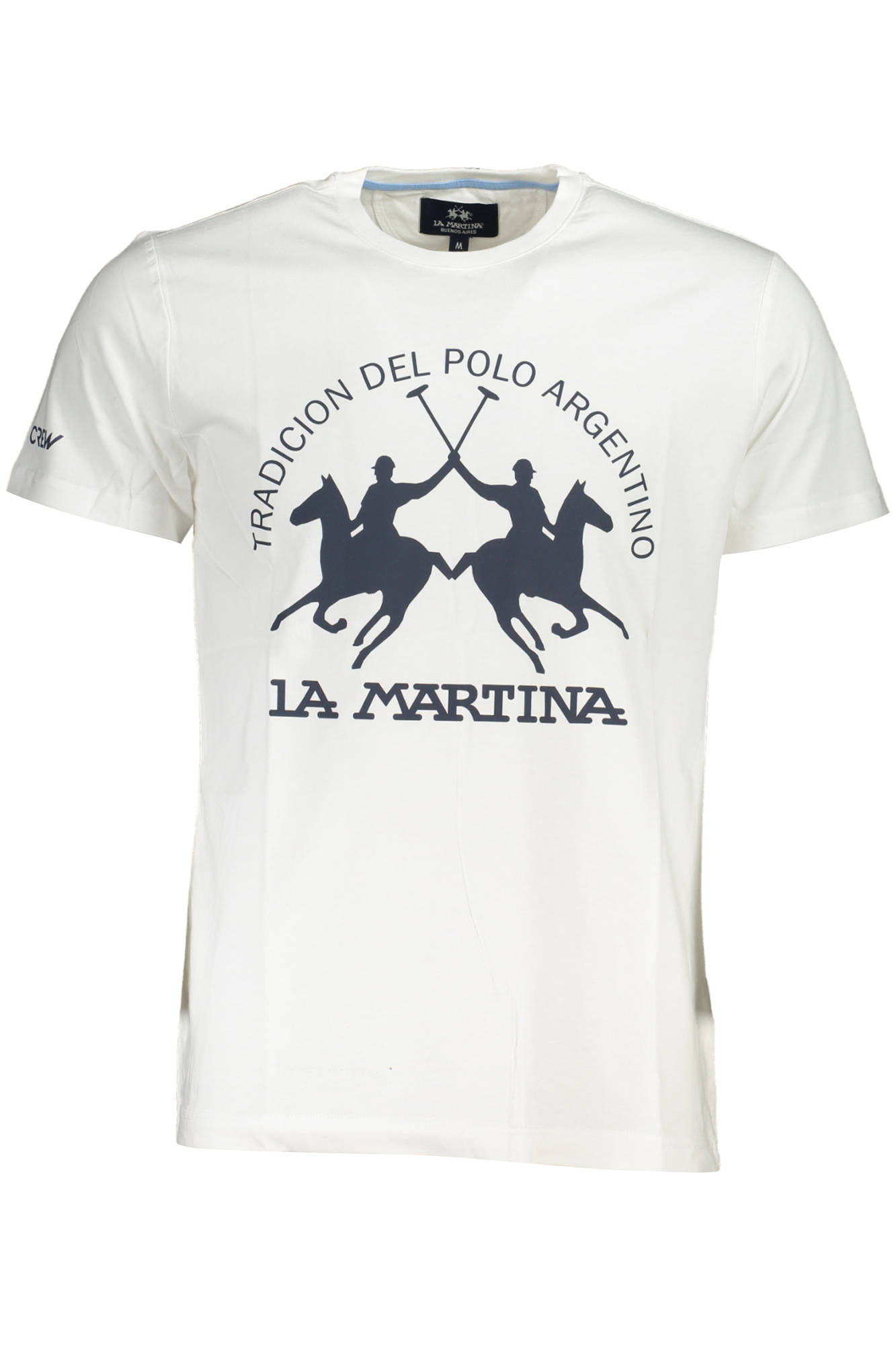 LA MARTINA MEN SHORT SLEEVE T-SHIRT WHITE LA MARTINA MEN SHORT SLEEVE T-SHIRT WHITE