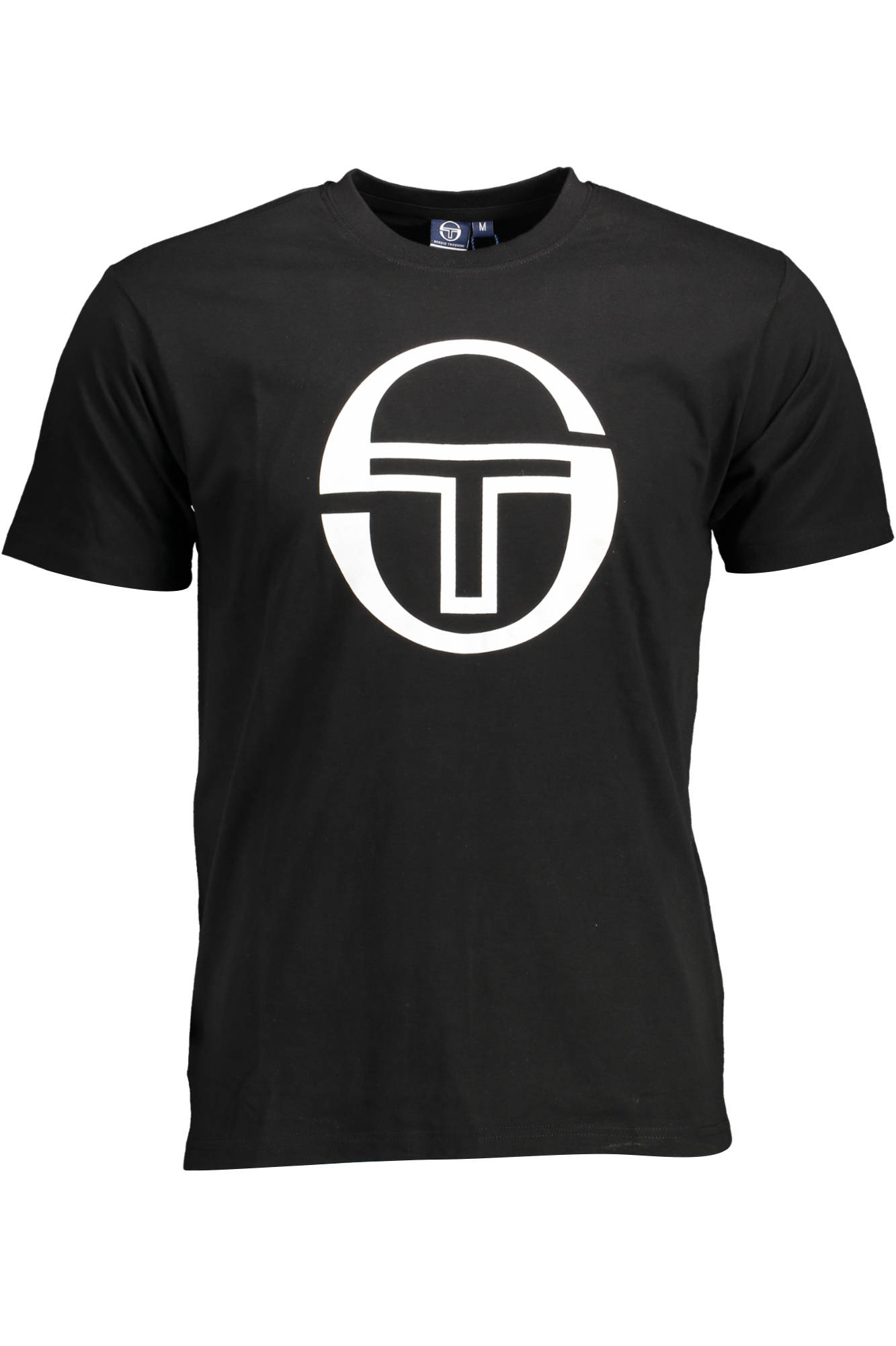 SERGIO TACCHINI MEN SHORT SLEEVE T-SHIRT BLACK SERGIO TACCHINI MEN SHORT SLEEVE T-SHIRT BLACK