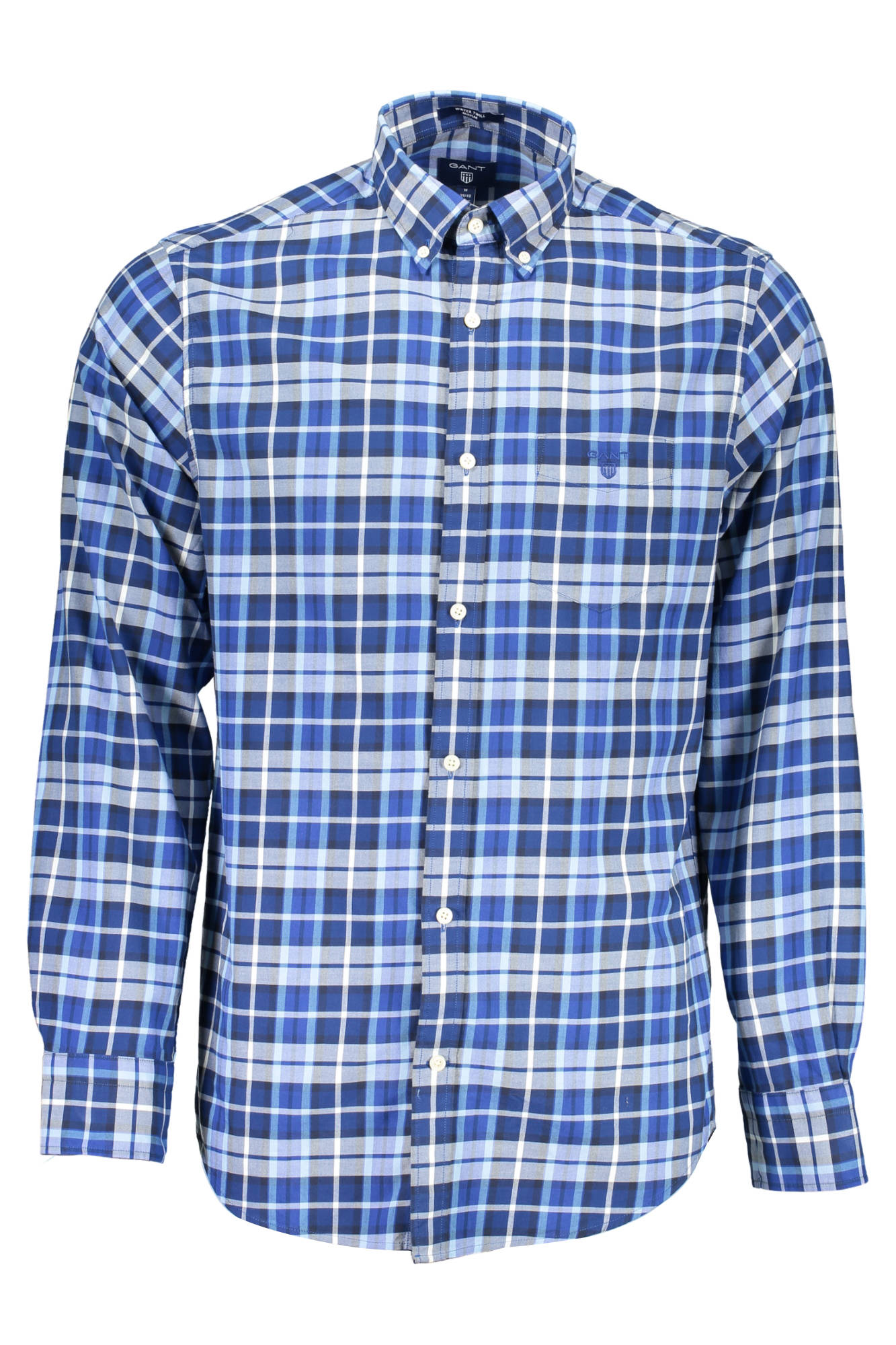 GANT LONG SLEEVE SHIRT MEN BLUE GANT LONG SLEEVE SHIRT MEN BLUE