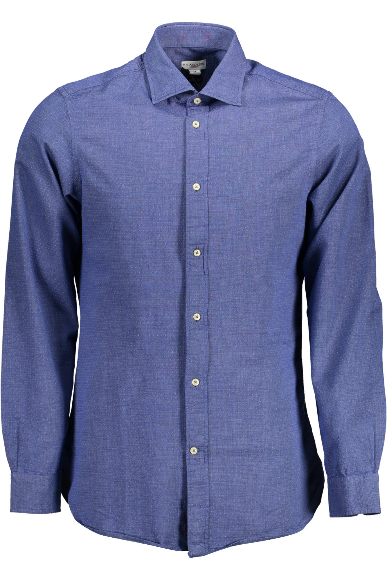 US POLO SHIRT LONG SLEEVE MEN BLUE US POLO SHIRT LONG SLEEVE MEN BLUE