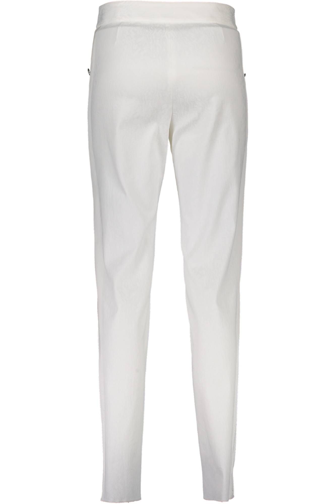 JUST CAVALLI WOMEN WHITE TROUSERS