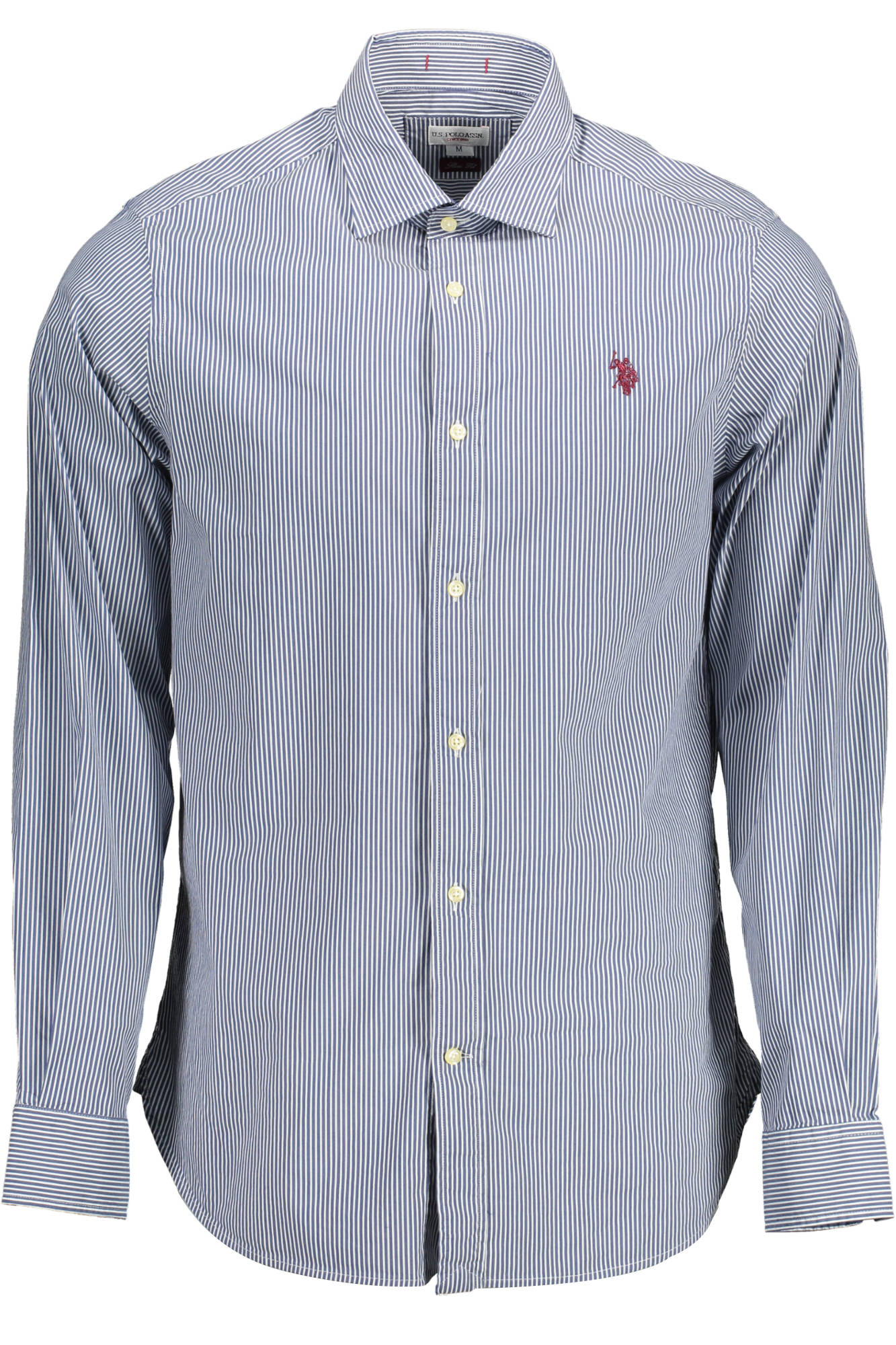 US POLO SHIRT LONG SLEEVE MEN BLUE US POLO SHIRT LONG SLEEVE MEN BLUE