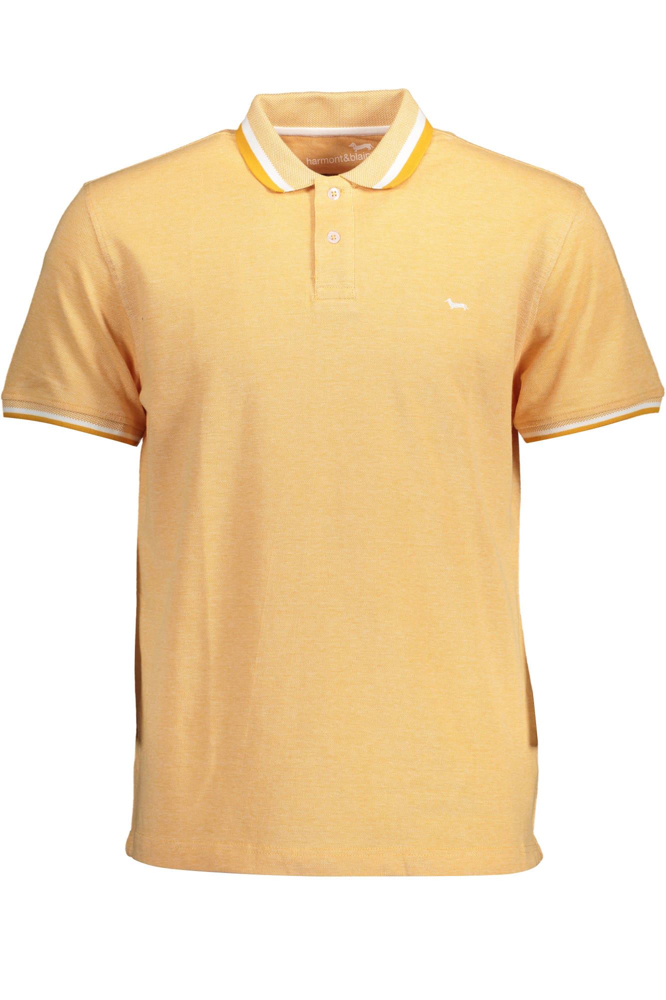 HARMONT & BLAINE MEN ORANGE SHORT SLEEVE POLO HARMONT & BLAINE MEN ORANGE SHORT SLEEVE POLO