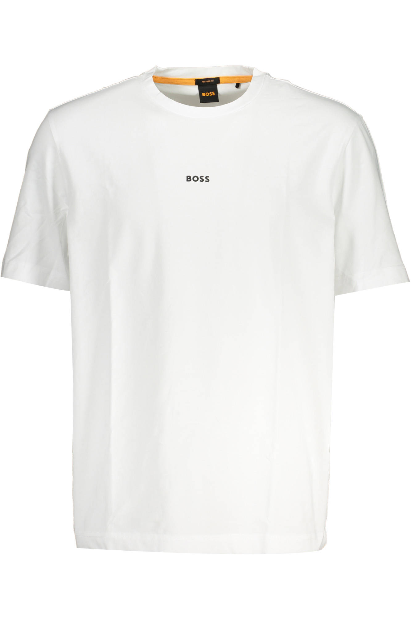 BOSS SHORT SLEEVE T-SHIRT MEN WHITE BOSS SHORT SLEEVE T-SHIRT MEN WHITE