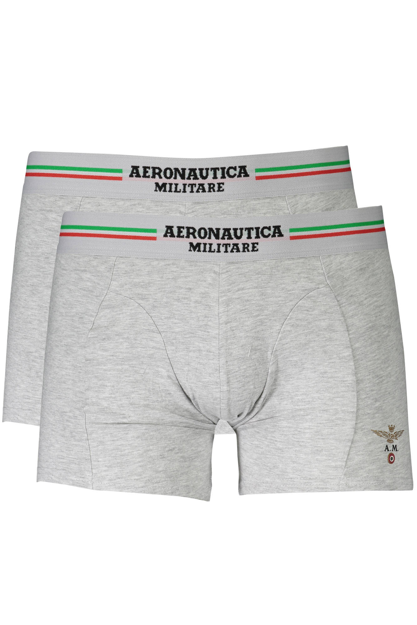 AERONAUTICA MILITARE MEN BOXER GREY AERONAUTICA MILITARE MEN BOXER GREY