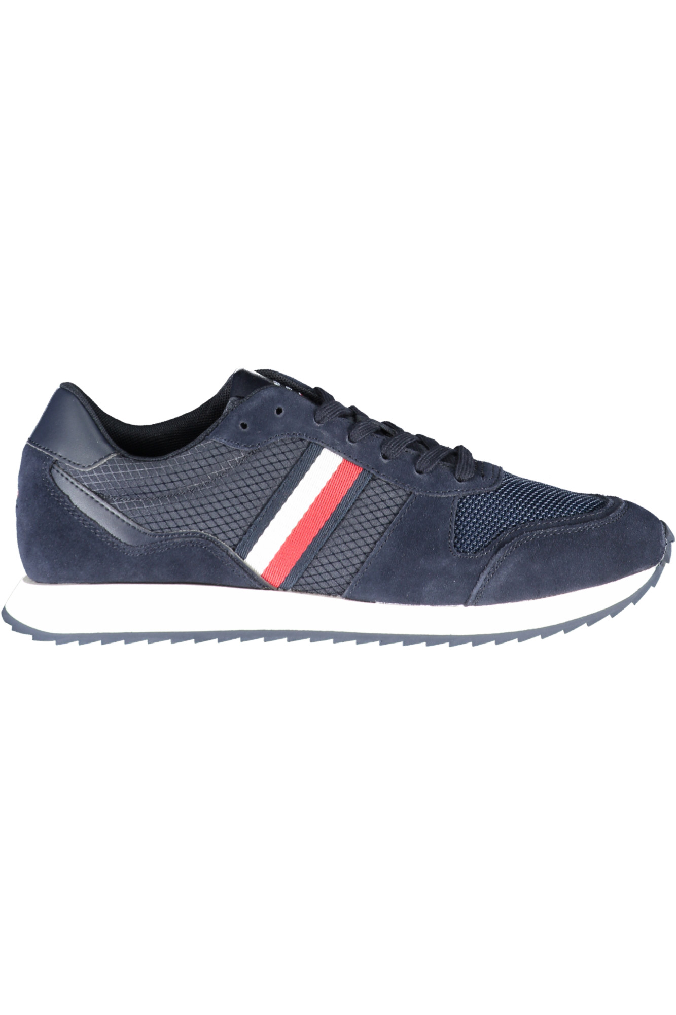 TOMMY HILFIGER MEN SPORTS SHOES BLUE TOMMY HILFIGER MEN SPORTS SHOES BLUE