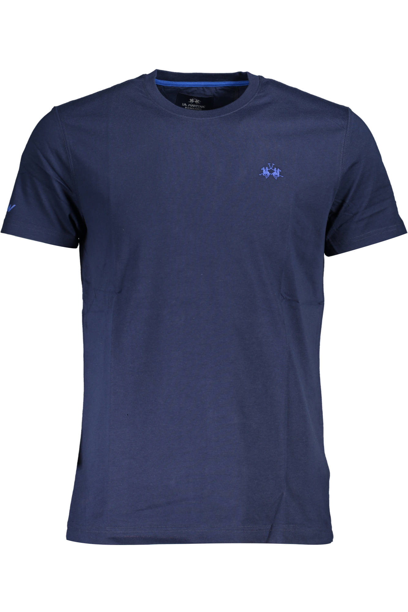 LA MARTINA MEN SHORT SLEEVE T-SHIRT BLUE LA MARTINA MEN SHORT SLEEVE T-SHIRT BLUE