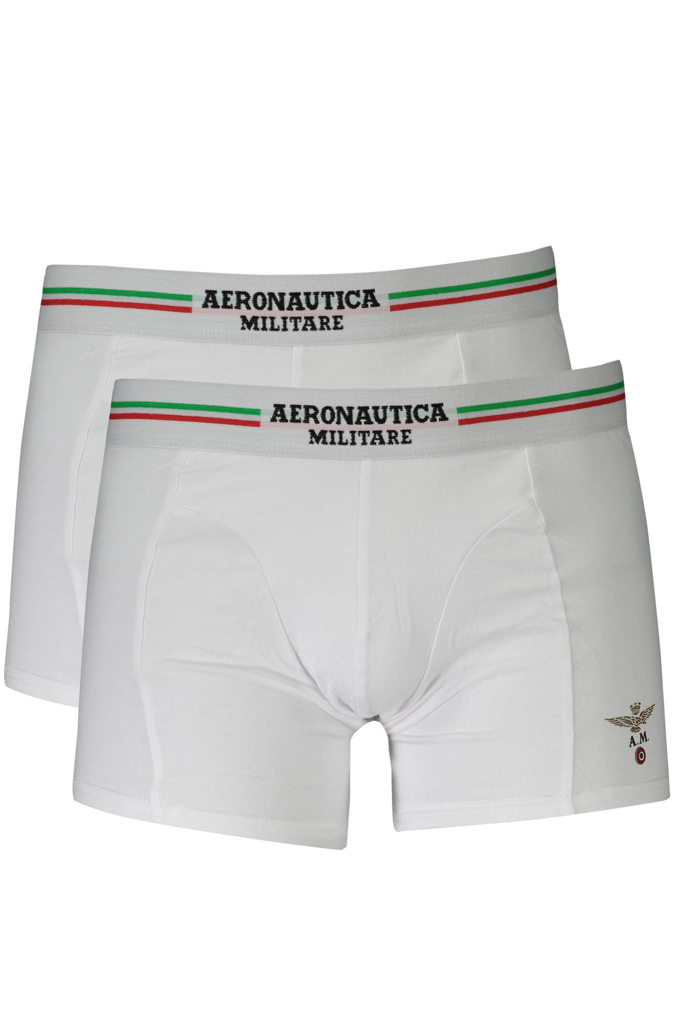 AERONAUTICA MILITARE MEN BOXER WHITE AERONAUTICA MILITARE MEN BOXER WHITE