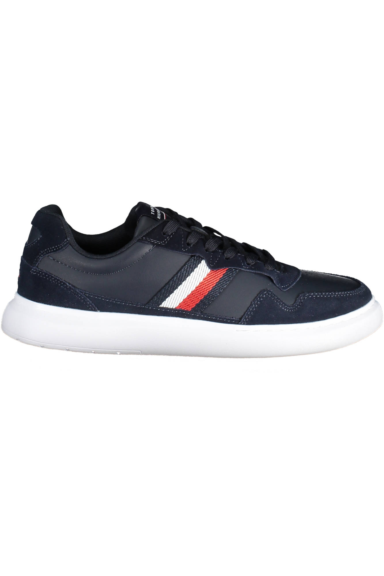 TOMMY HILFIGER MEN SPORTS SHOES BLUE TOMMY HILFIGER MEN SPORTS SHOES BLUE