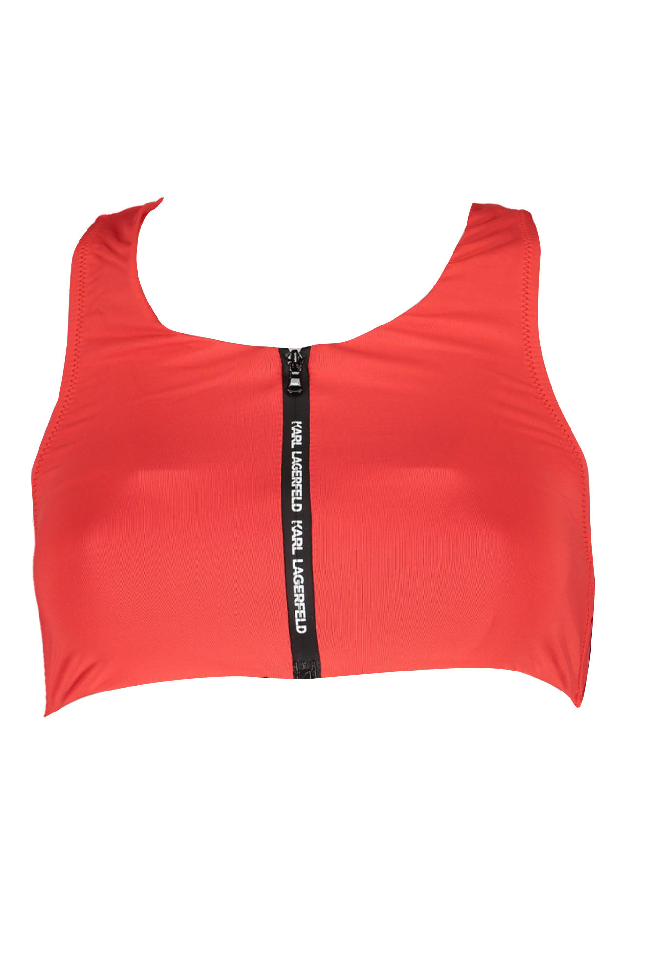 KARL LAGERFELD BEACHWEAR SWIMSUIT TOP WOMEN RED KARL LAGERFELD BEACHWEAR SWIMSUIT TOP WOMEN RED