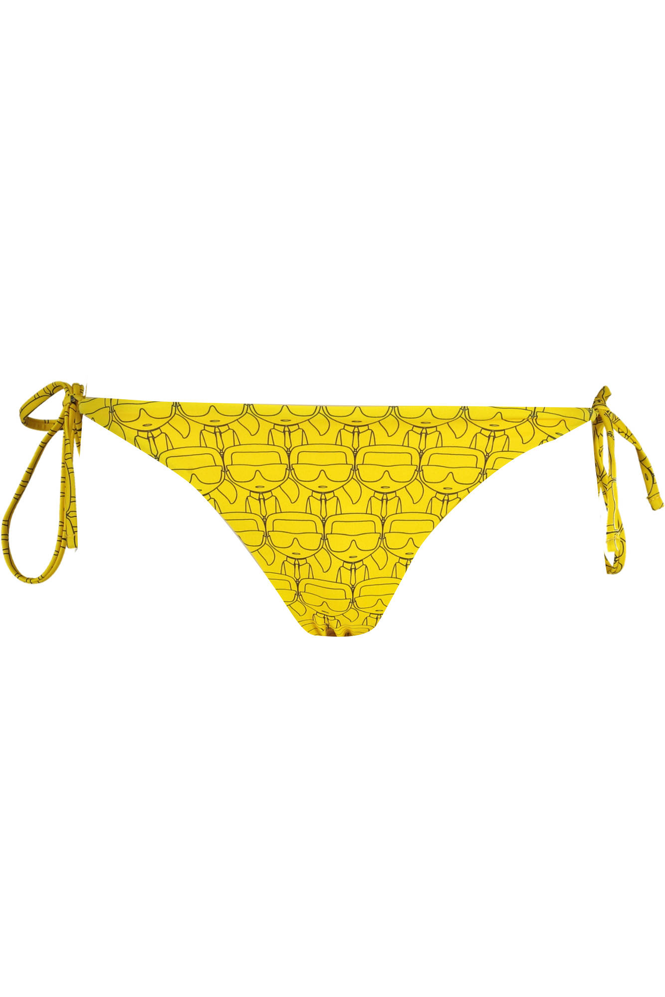 KARL LAGERFELD BEACHWEAR SWIMSUIT BOTTOM WOMEN YELLOW KARL LAGERFELD BEACHWEAR SWIMSUIT BOTTOM WOMEN YELLOW