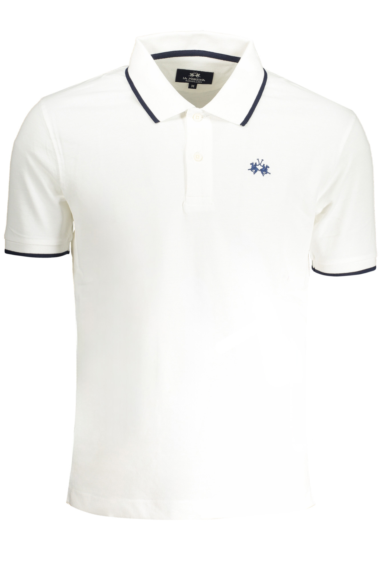 LA MARTINA MEN SHORT SLEEVE POLO WHITE LA MARTINA MEN SHORT SLEEVE POLO WHITE