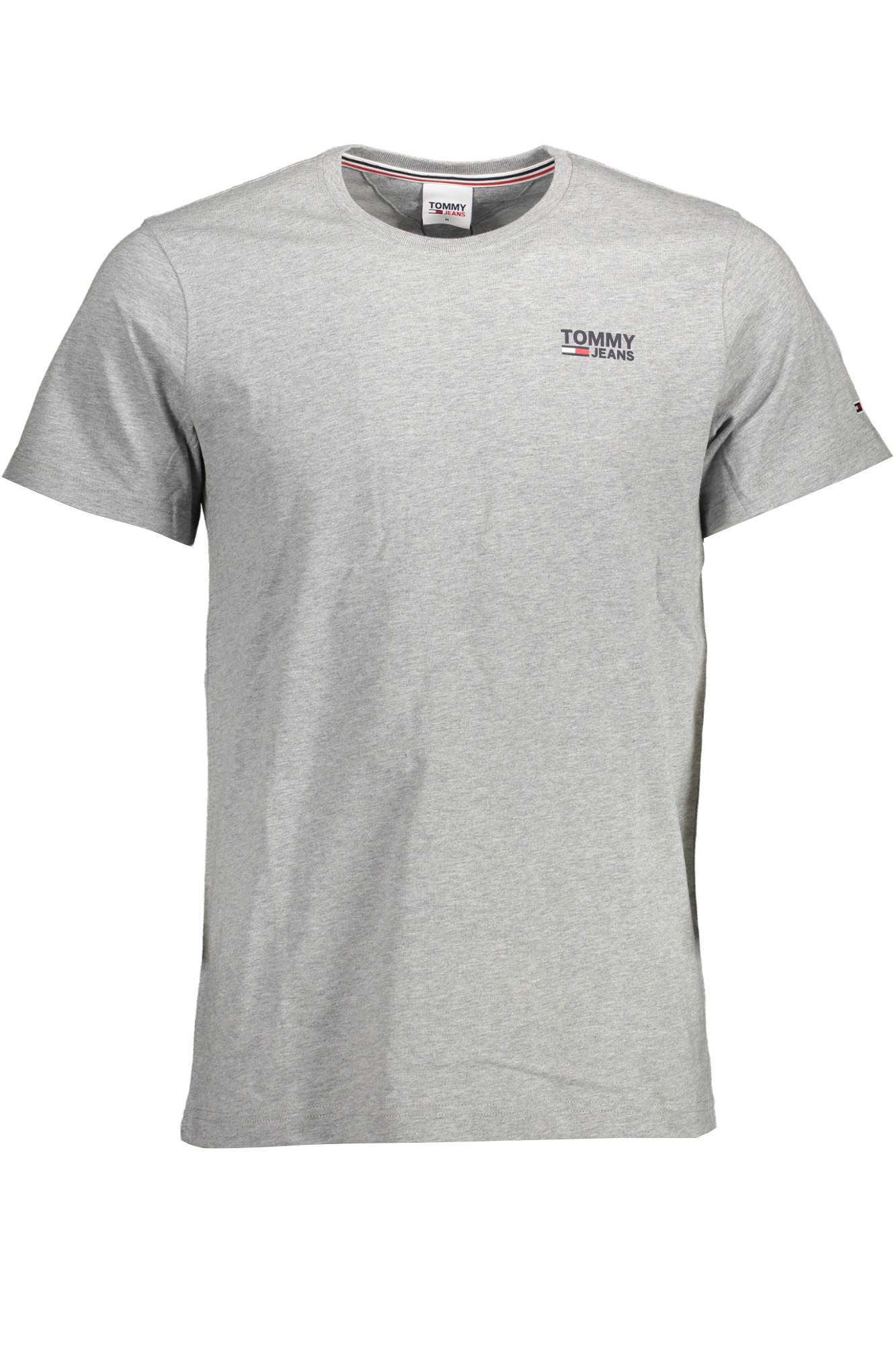 TOMMY HILFIGER MEN SHORT SLEEVE T-SHIRT GREY TOMMY HILFIGER MEN SHORT SLEEVE T-SHIRT GREY