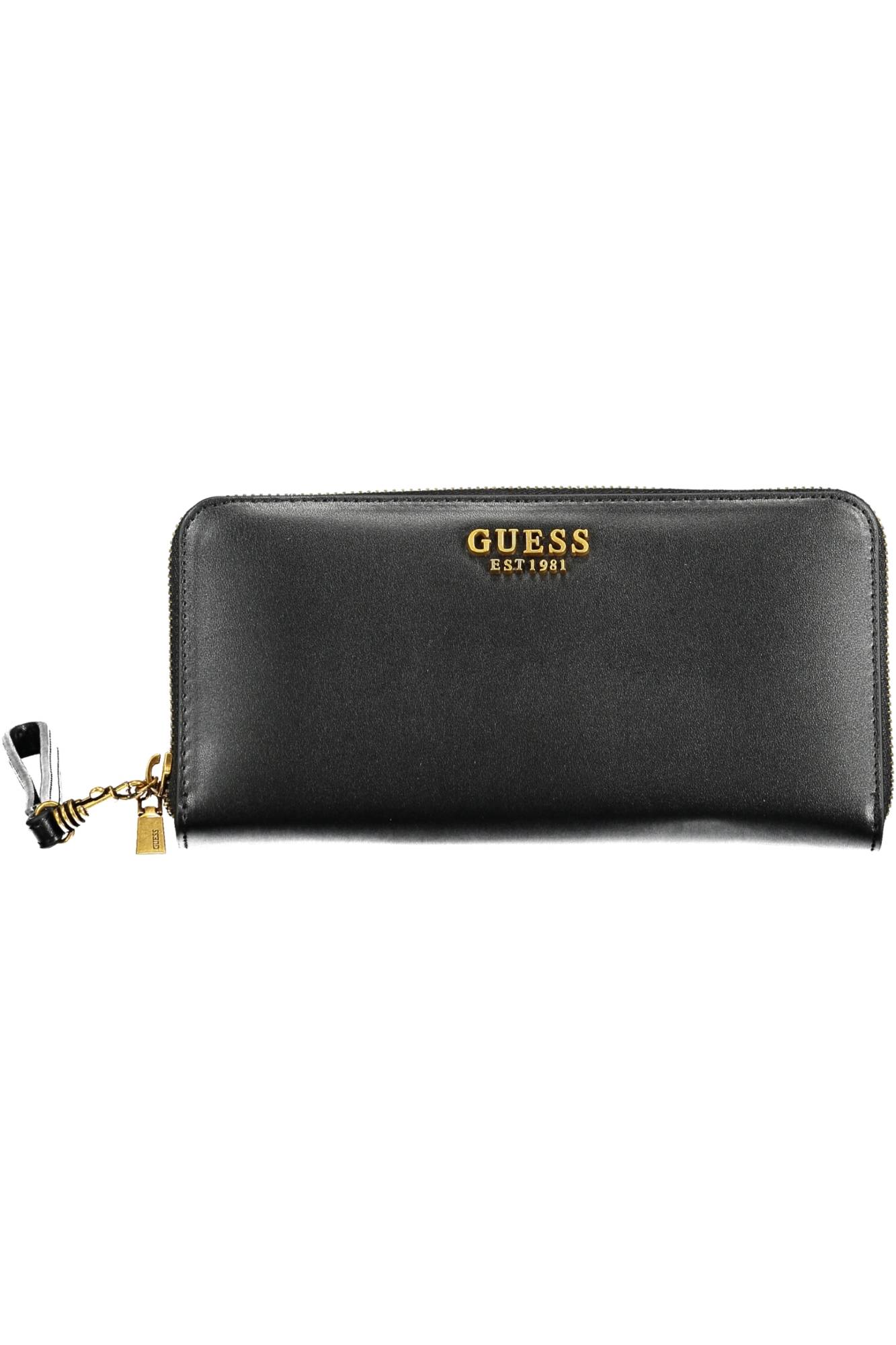 GUESS JEANS WOMEN WALLET BLACK GUESS JEANS WOMEN WALLET BLACK