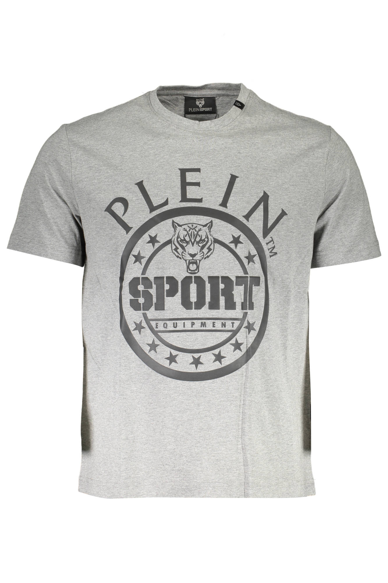PLEIN SPORT SHORT SLEEVE T-SHIRT MEN GREY PLEIN SPORT SHORT SLEEVE T-SHIRT MEN GREY