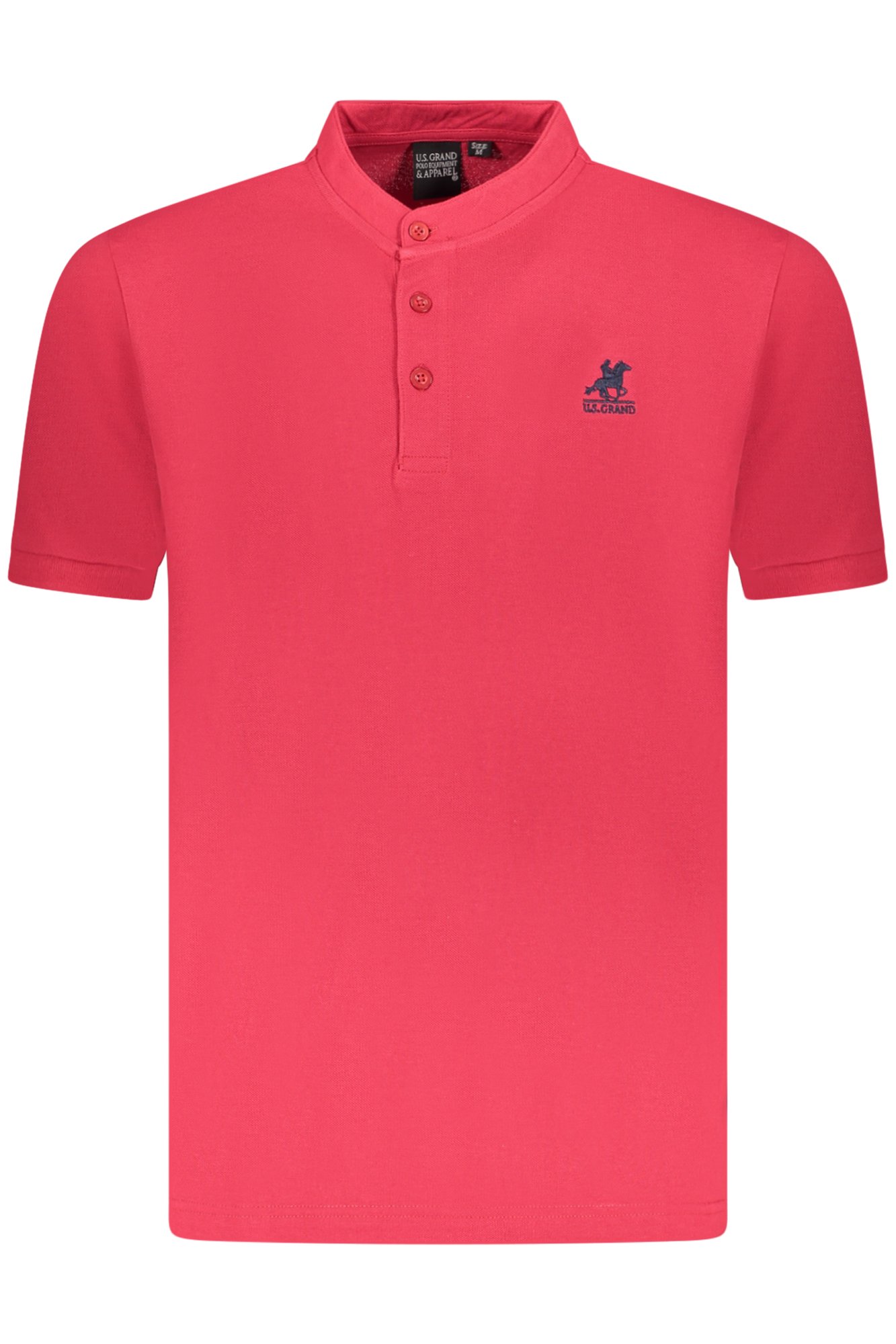 US GRAND MEN SHORT-SLEEVE POLO SHIRT, RED US GRAND MEN SHORT-SLEEVE POLO SHIRT, RED