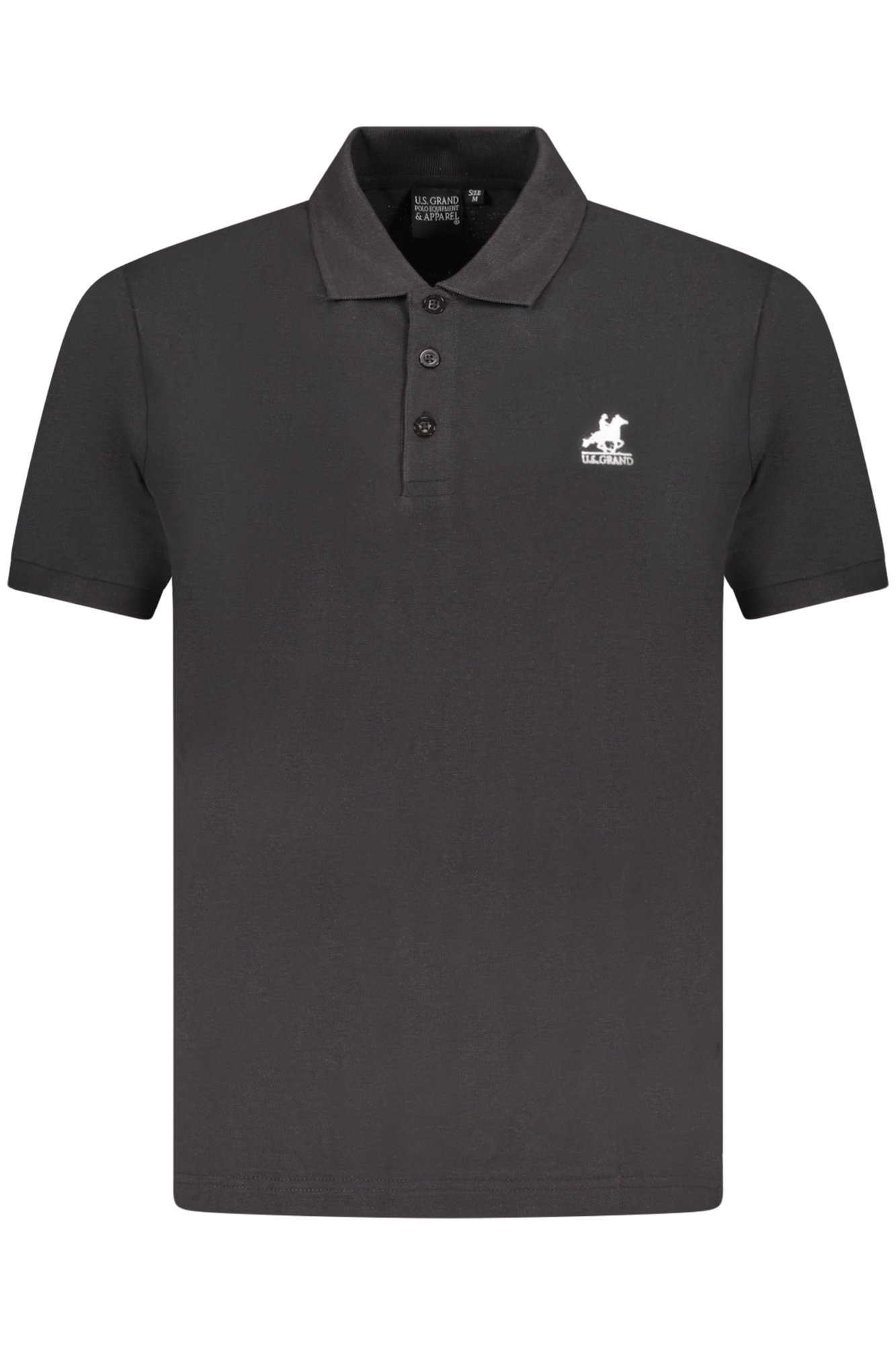 US GRAND POLO SHORT SLEEVE MEN BLACK US GRAND POLO SHORT SLEEVE MEN BLACK