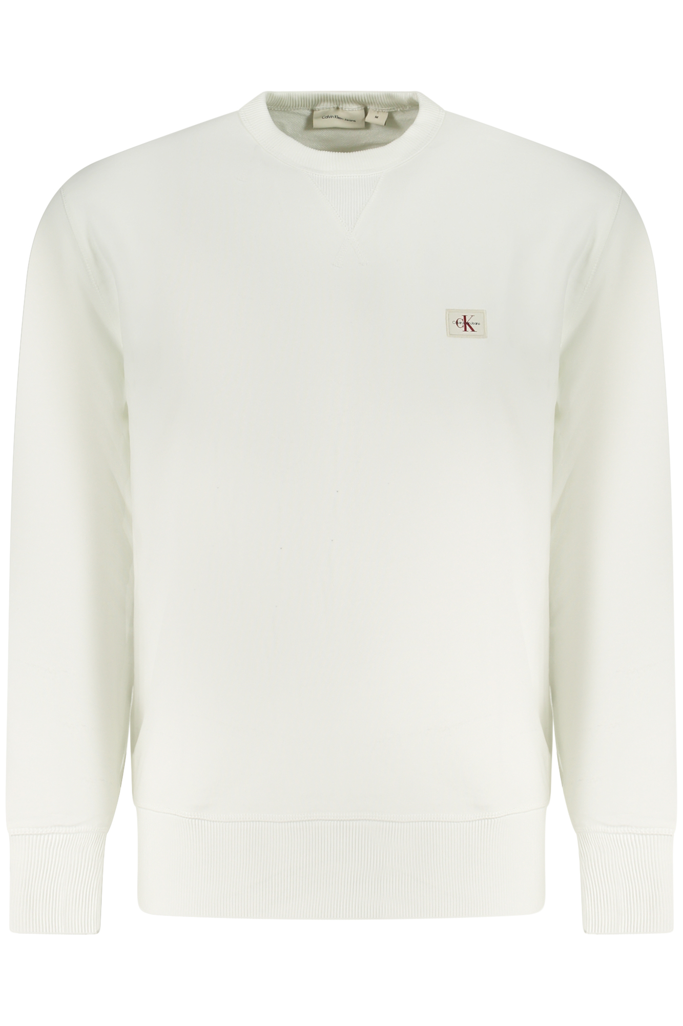 CALVIN KLEIN MEN ZIP-UP SWEATSHIRT WHITE