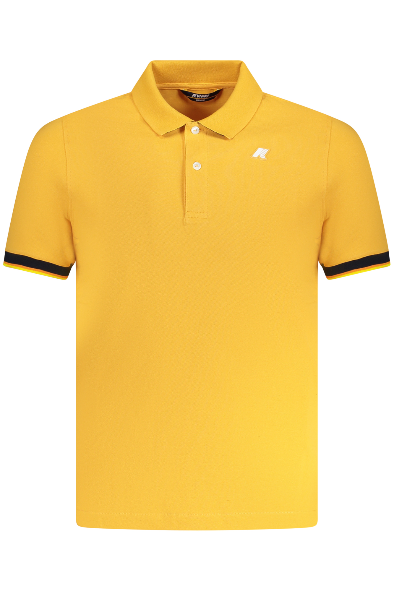 K-WAY POLO SHORT SLEEVES MEN ORANGE